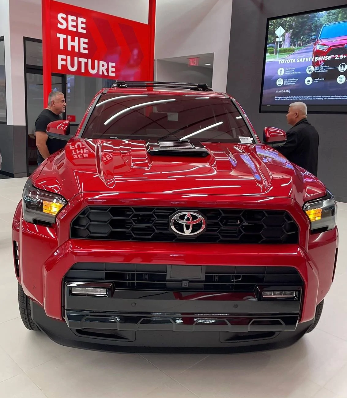 2025 4runner 6th gen Supersonic Red TRD Sport Premium 2025 4Runner 6th Gen First Look - interior & exterior 2025-toyota-4runner-trd-sport-in-supersonic-red-v0-6zidp2grxtde1
