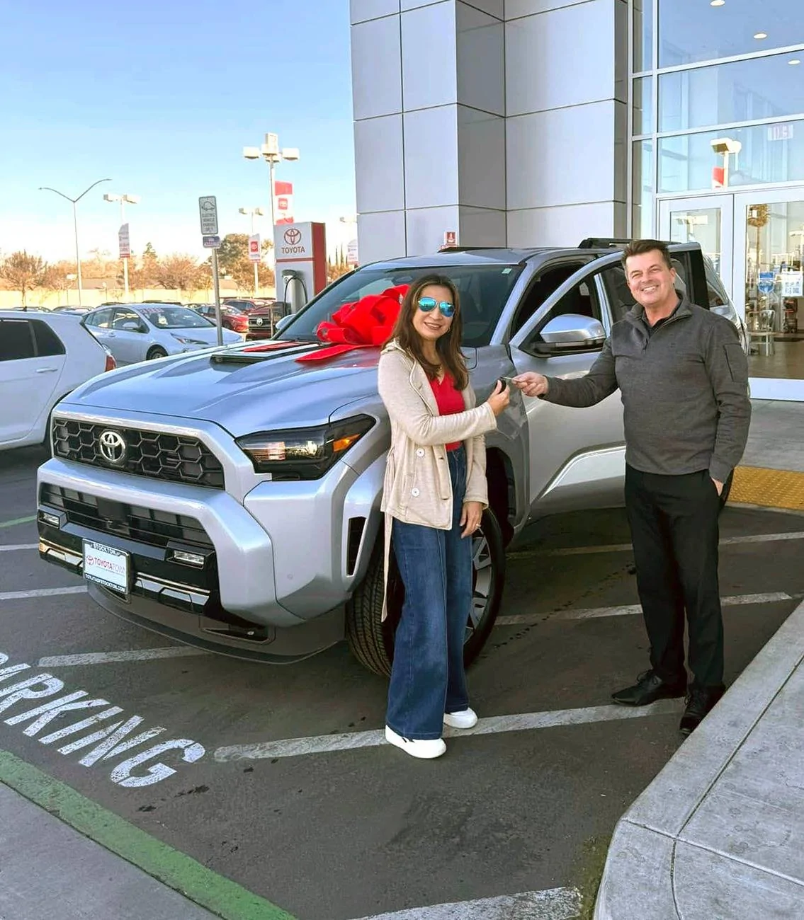 2025 Toyota 4runner My 2025 TRD Sport (Cutting Edge) 4Runner delivered! Added: OEM Integrated dashcam video, Boulder interior pics, ceramic tint Cutting Edge Silver 2025 4Runner 6th Gen Delivery 1