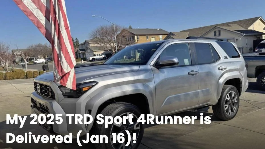 2025 4runner 6th gen This is how they hid the 6th gen 4Runners used in reveal event @ San Diego last week Screenshot 2025-01-22 at 9.03.35 AM