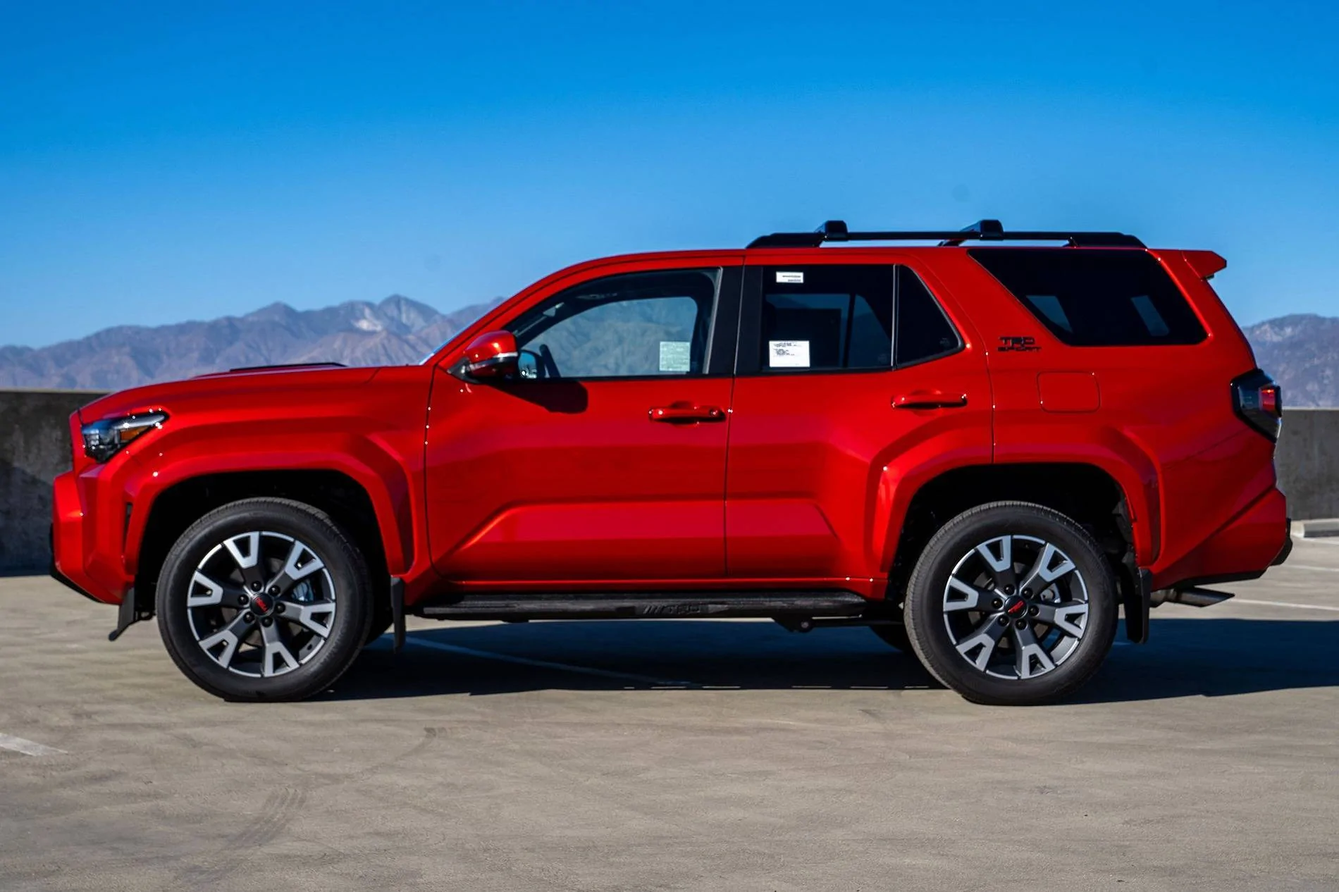 2025 4runner 6th gen Supersonic Red TRD Sport Premium 2025 4Runner 6th Gen First Look - interior & exterior sport-2025-4runner-6th-gen-interior-exterior-1-jpg
