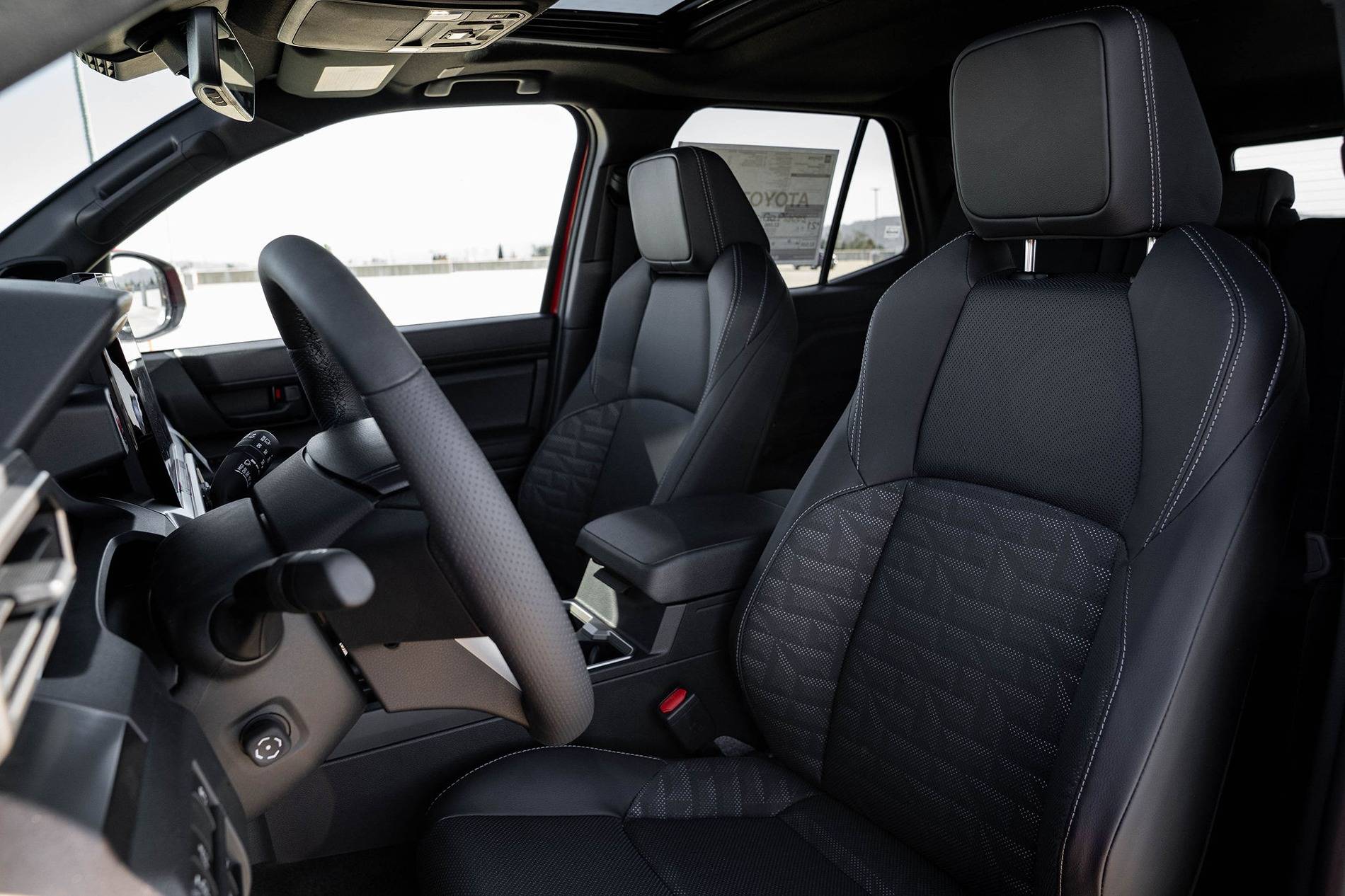 2025 4runner 6th gen Interior: BLACK - photos Black Interior TRD Sport Premium Trim 2025 4runner 6th gen 2