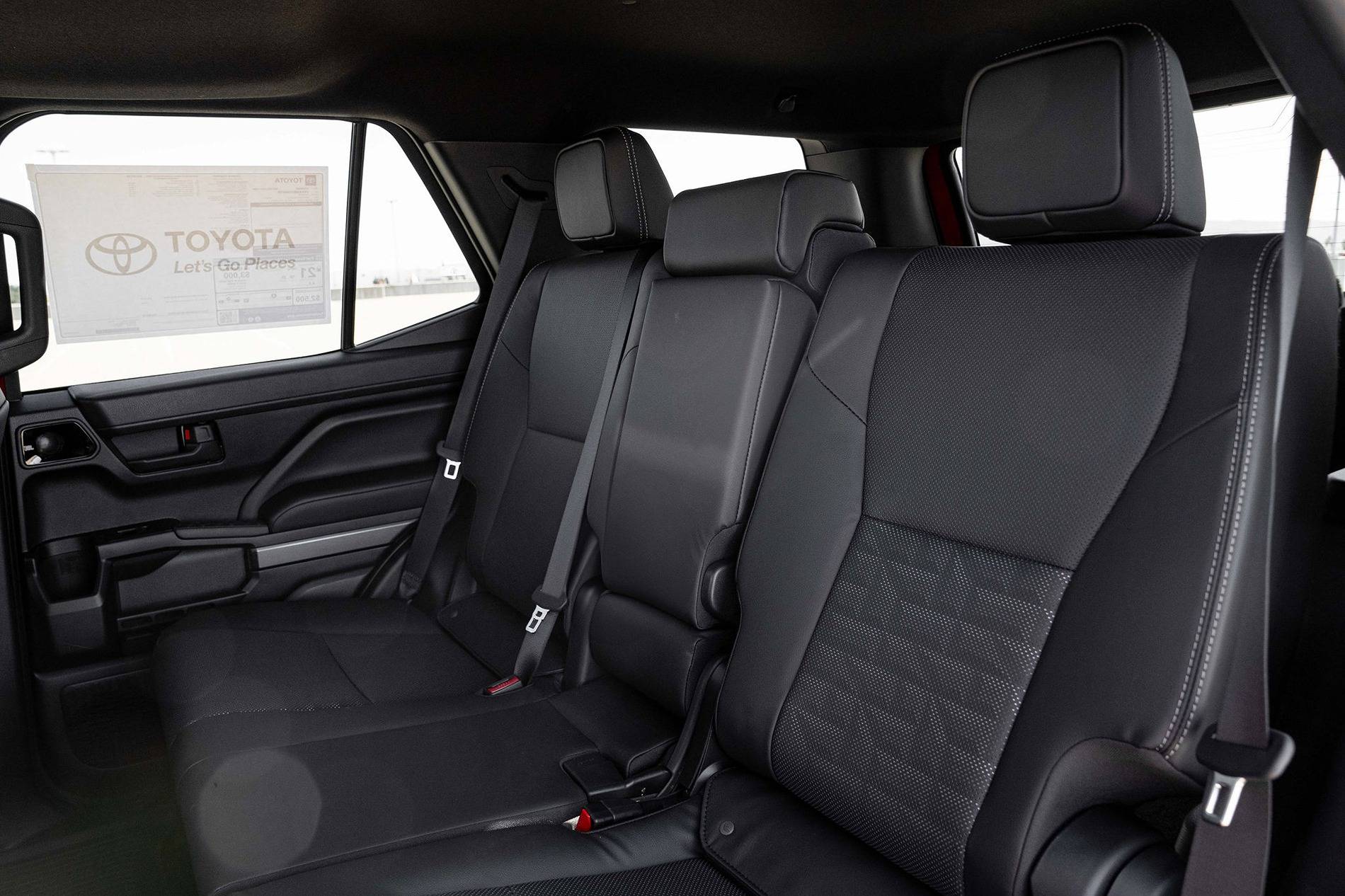 2025 4runner 6th gen Interior: BLACK - photos Black Interior TRD Sport Premium Trim 2025 4runner 6th gen 1