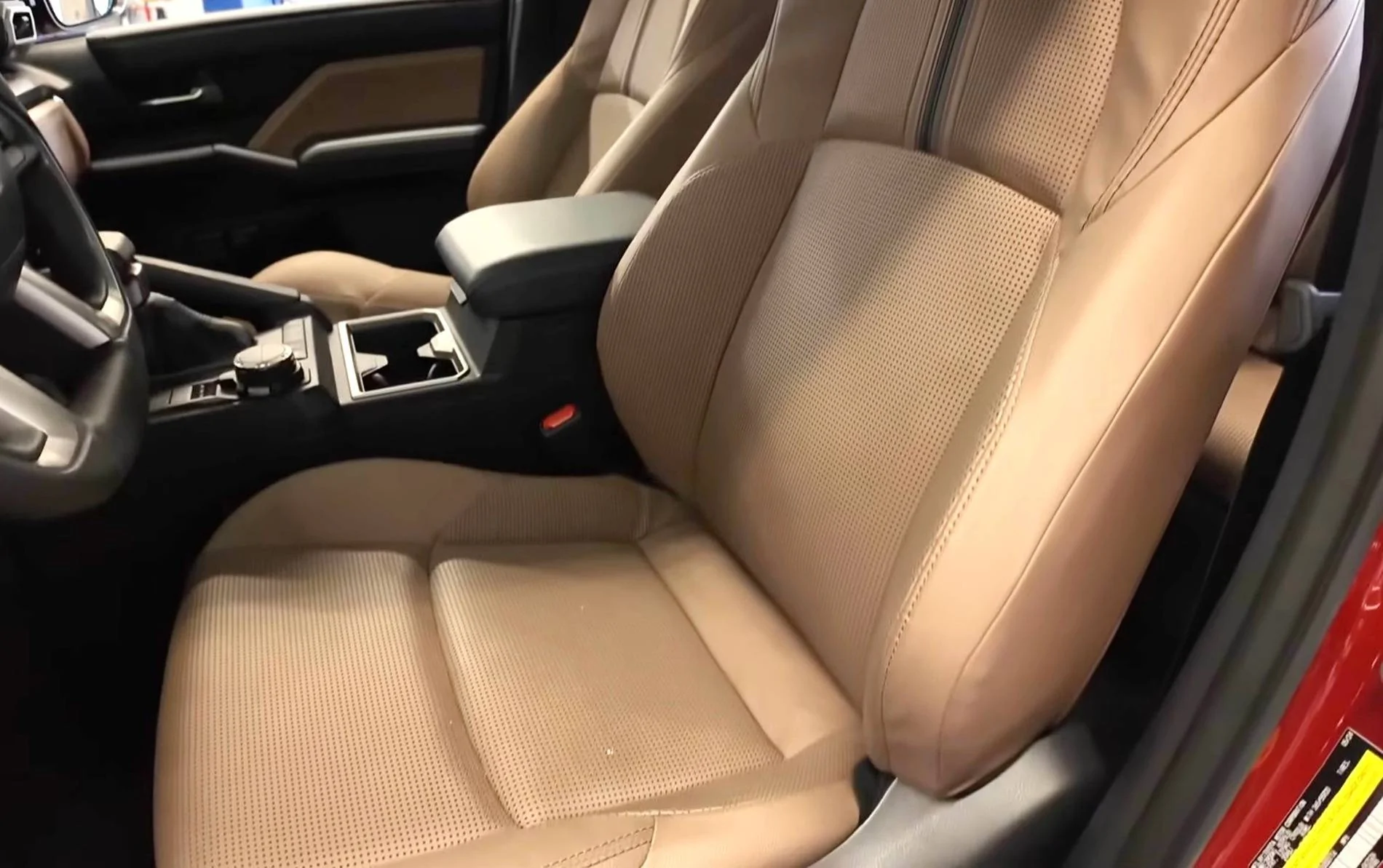 2025 4runner 6th gen Interior: PORTOBELLO - photos Portobello interior 3rd third row seats 2025 4runner 6th gen 11