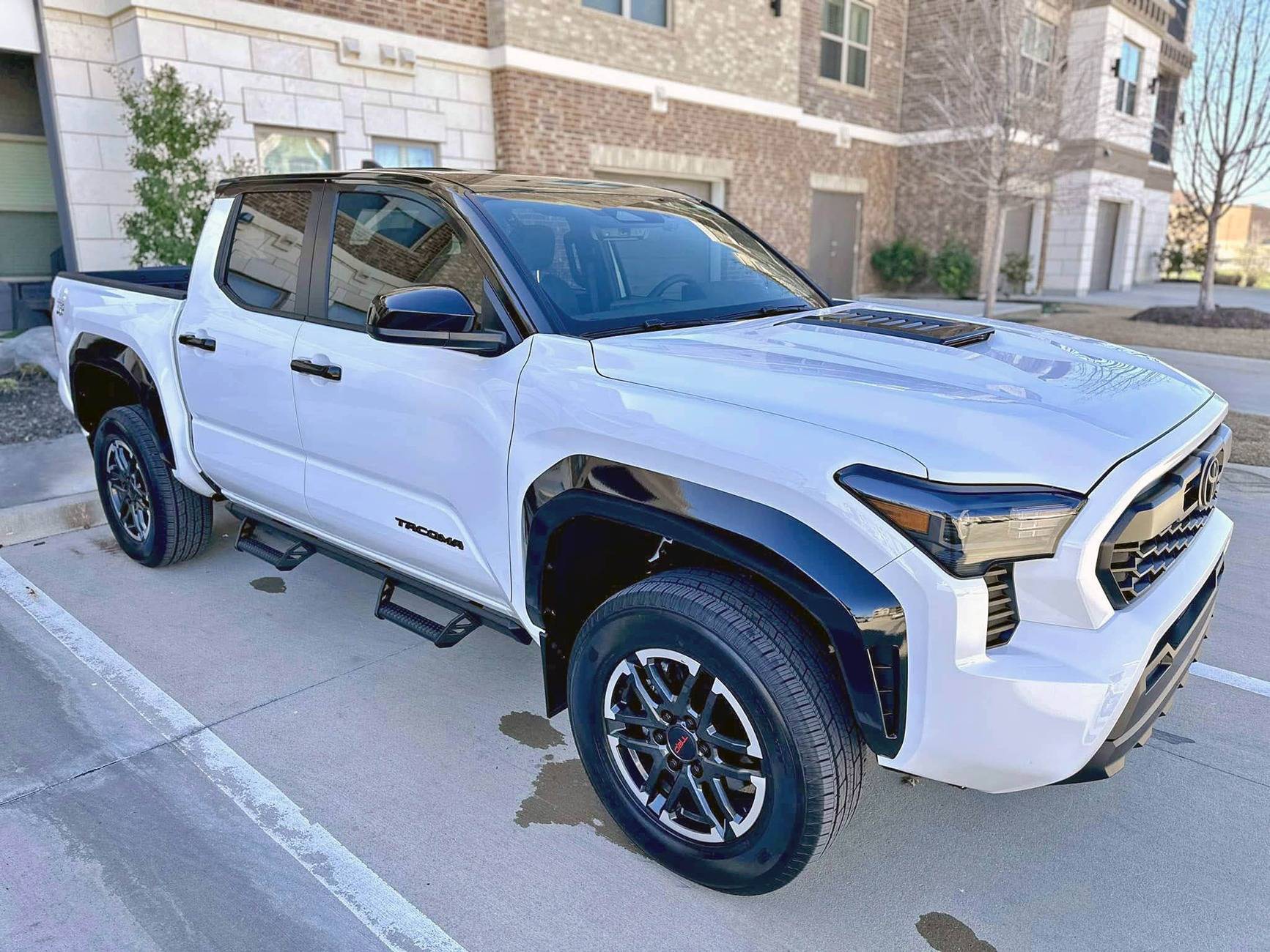 2025 4runner 6th gen Fender flares in spray bedliner, vinyl wrap or PPF film? are-wrapped-in-black-for-a-2024-trd-pro-look-1-