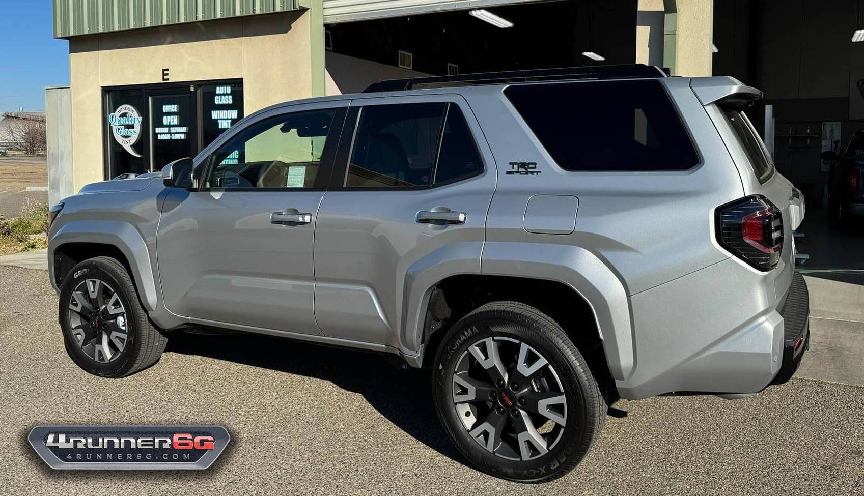 2025 4runner 6th gen Window Tint installed (Ceramic XPEL Prime XR) - 15% front / 20% rear Factory window tint Cutting Edge 2025 4Runner 6th gen.jpg1 (1)