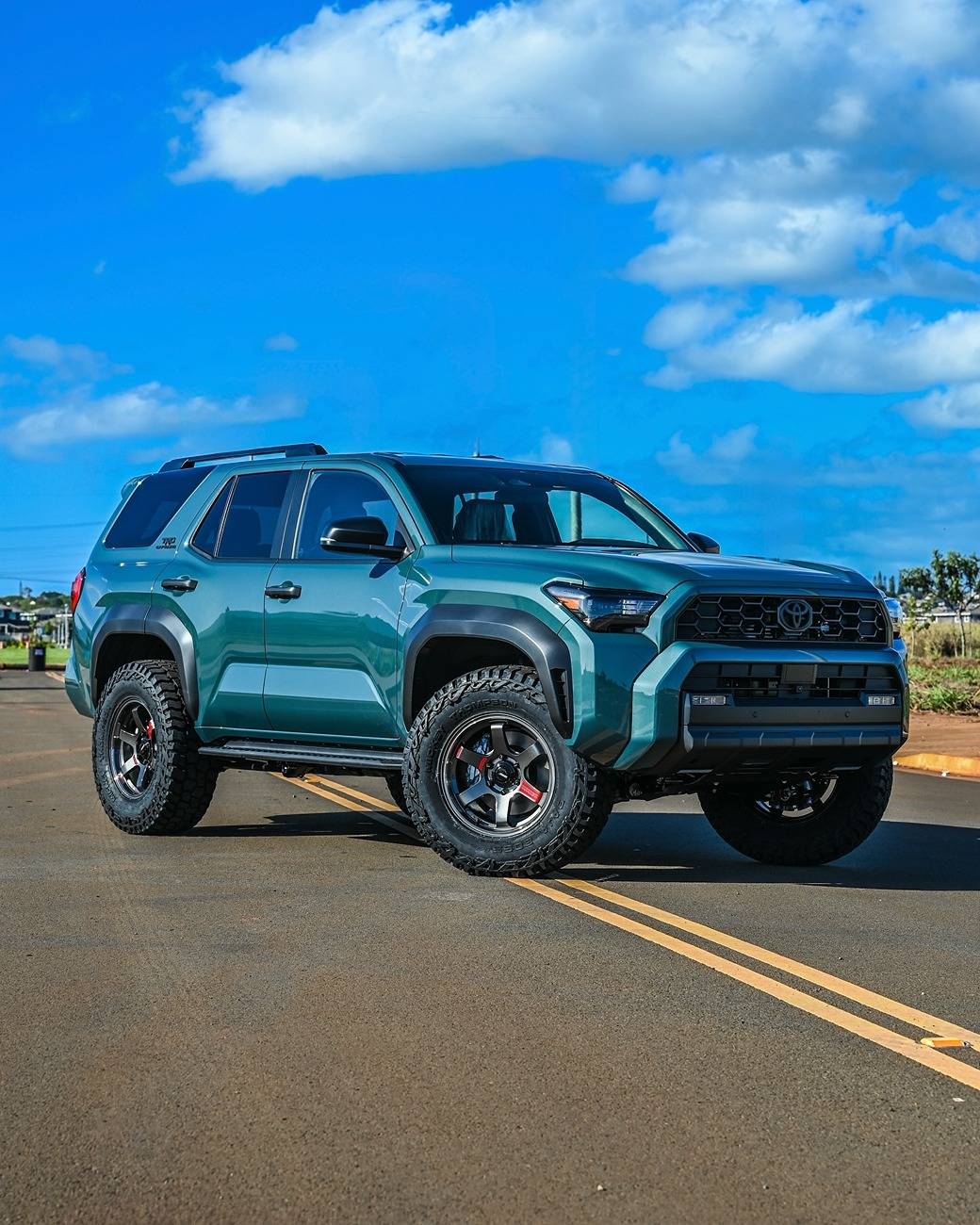 2025 4runner 6th gen 35's, Level Lift Kit, Aftermarket Wheels Volk TE37 on 2025 4Runner TRD Off-Road Build (Everest) by Mjmotorsports808 (6th Gen) 35's on 2025 4Runner TRD Off-Road -- Mjmotorsports808 6th Gen Build 5