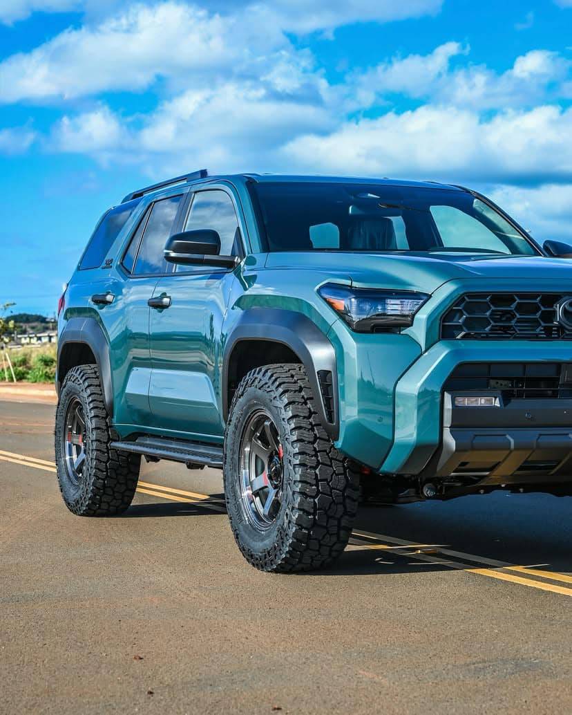 2025 4runner 6th gen 35's, Level Lift Kit, Aftermarket Wheels Volk TE37 on 2025 4Runner TRD Off-Road Build (Everest) by Mjmotorsports808 (6th Gen) 35's on 2025 4Runner TRD Off-Road -- Mjmotorsports808 6th Gen Build 8