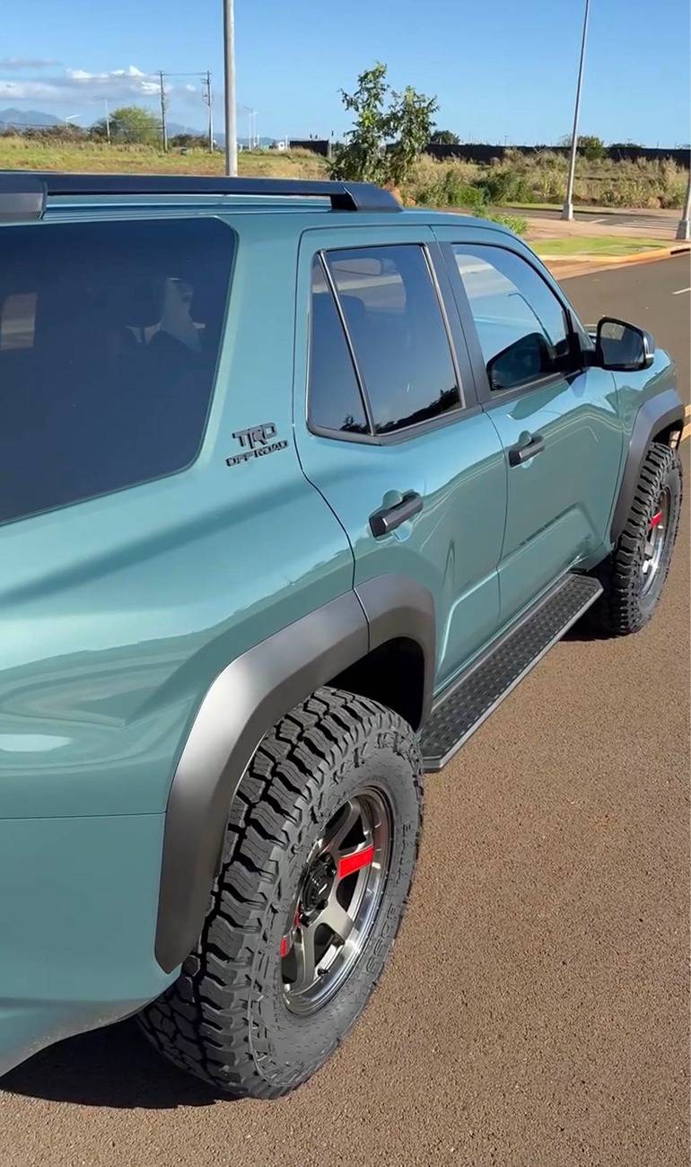 2025 4runner 6th gen 35's, Level Lift Kit, Aftermarket Wheels Volk TE37 on 2025 4Runner TRD Off-Road Build (Everest) by Mjmotorsports808 (6th Gen) 35s level lift kit aftermarket wheels on 2025 4Runner TRD Off-Road -- Mjmotorsports808 6th Gen