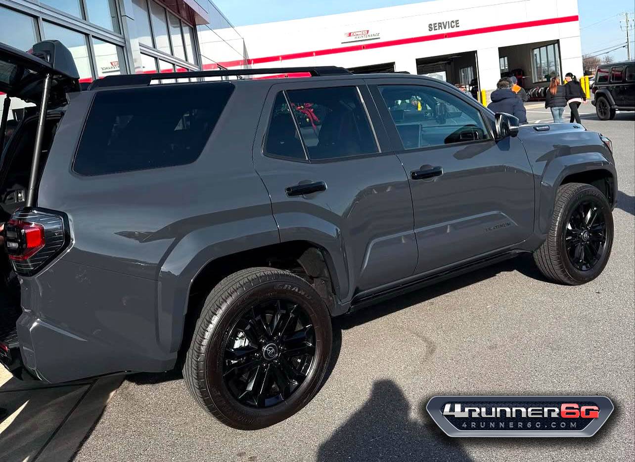 2025 4runner 6th gen Underground & Dark Navy Interior on Platinum 2025 4Runner - Pics & Video underground platinum hybrid 2025 4runner 6th gen 1