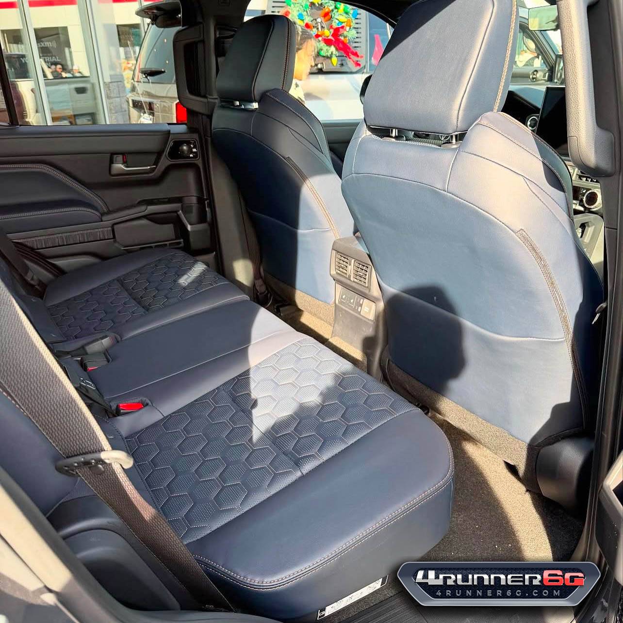 2025 4runner 6th gen Underground & Dark Navy Interior on Platinum 2025 4Runner - Pics & Video dark navy interior platinum trim 2025 4runner 6th gen 