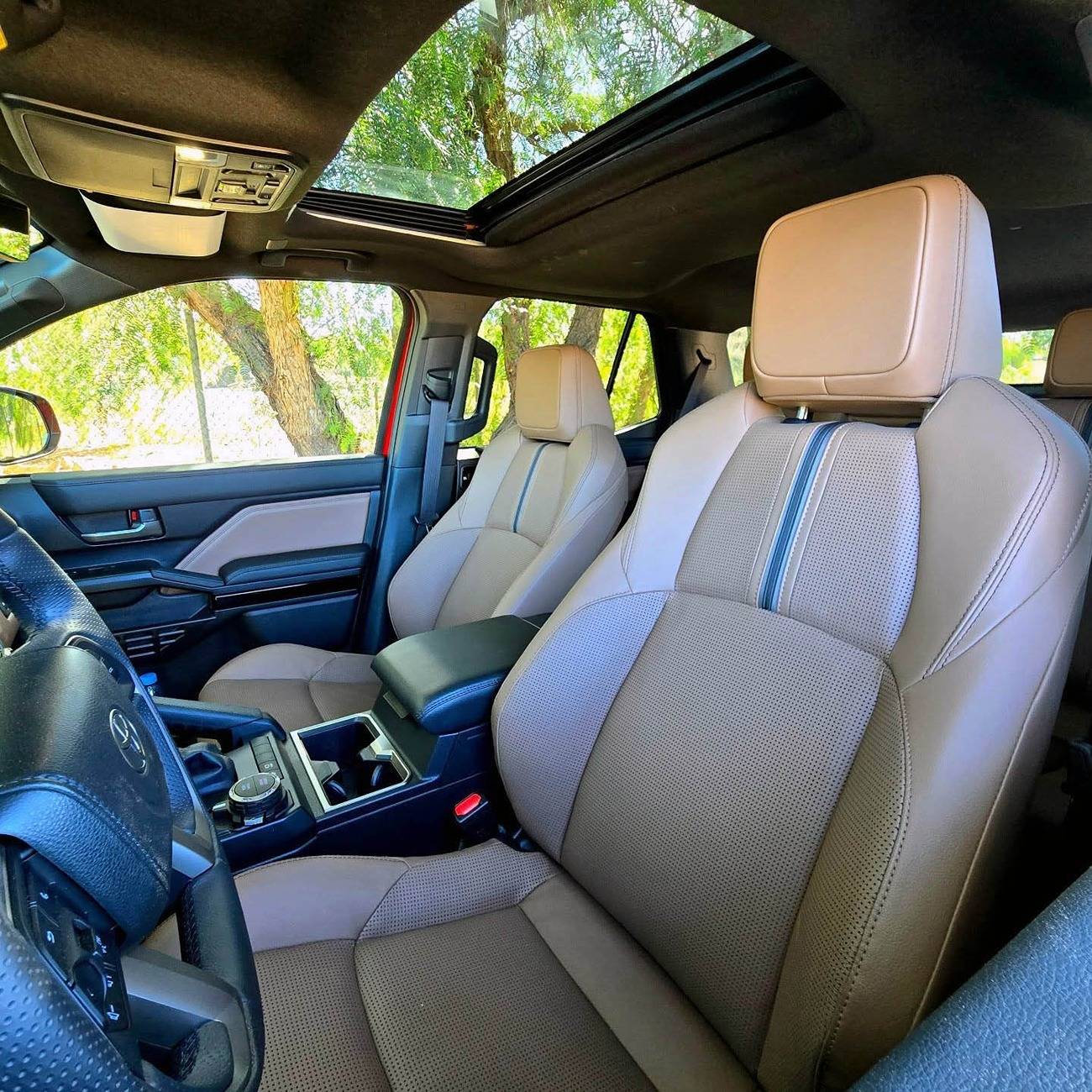 2025 4runner 6th gen Interior: PORTOBELLO - photos Portobello Interior on 2025 Toyota 4Runner Limited model trim 1