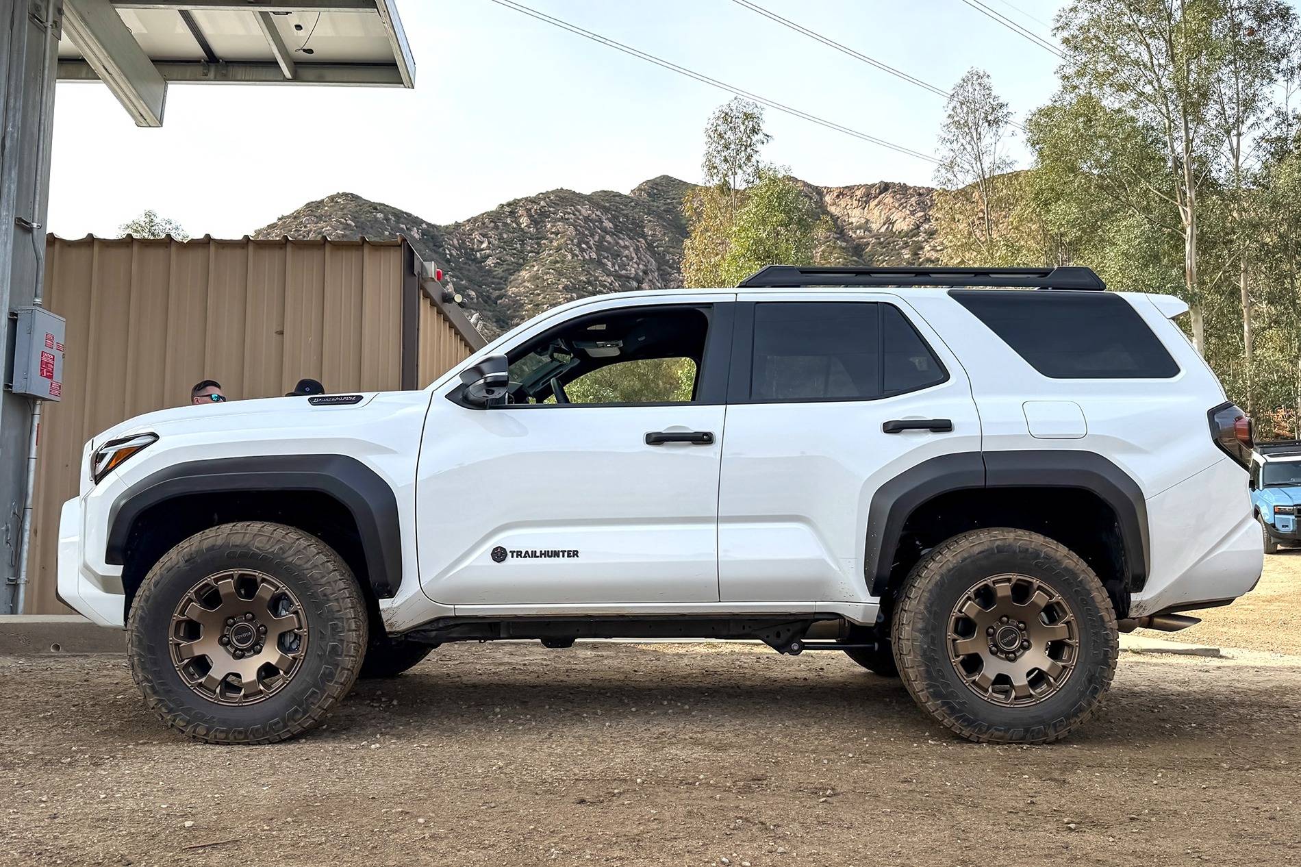 2025 4runner 6th gen Ice Cap Trailhunter 2025 4Runner 6th Gen Pics Ice Cap white 4Runner Trailhunter 6th Gen  photos 3