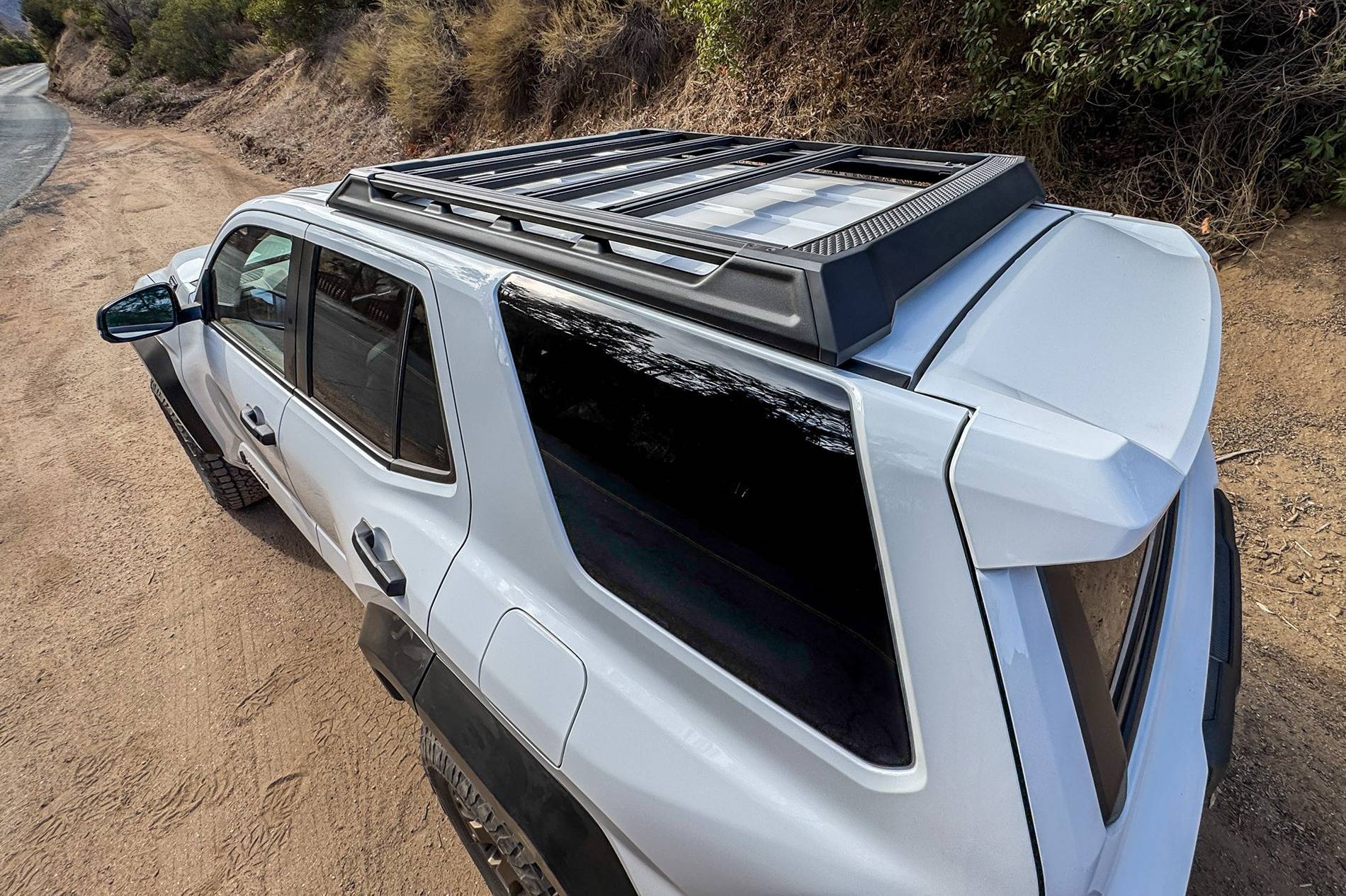 2025 4runner 6th gen ICE CAP WHITE Photos 4Runner 6th Gen (2025+) cap-white-4runner-trailhunter-6th-gen-photos-2-