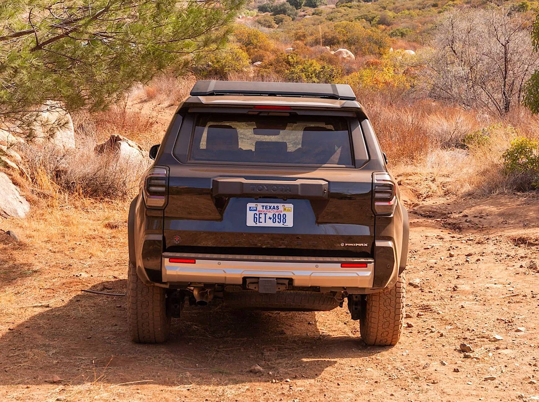 2025 4runner 6th gen BLACK Photos 4Runner 6th Gen (2025+) black-4runner-trailhunter-6th-gen-2025-6-