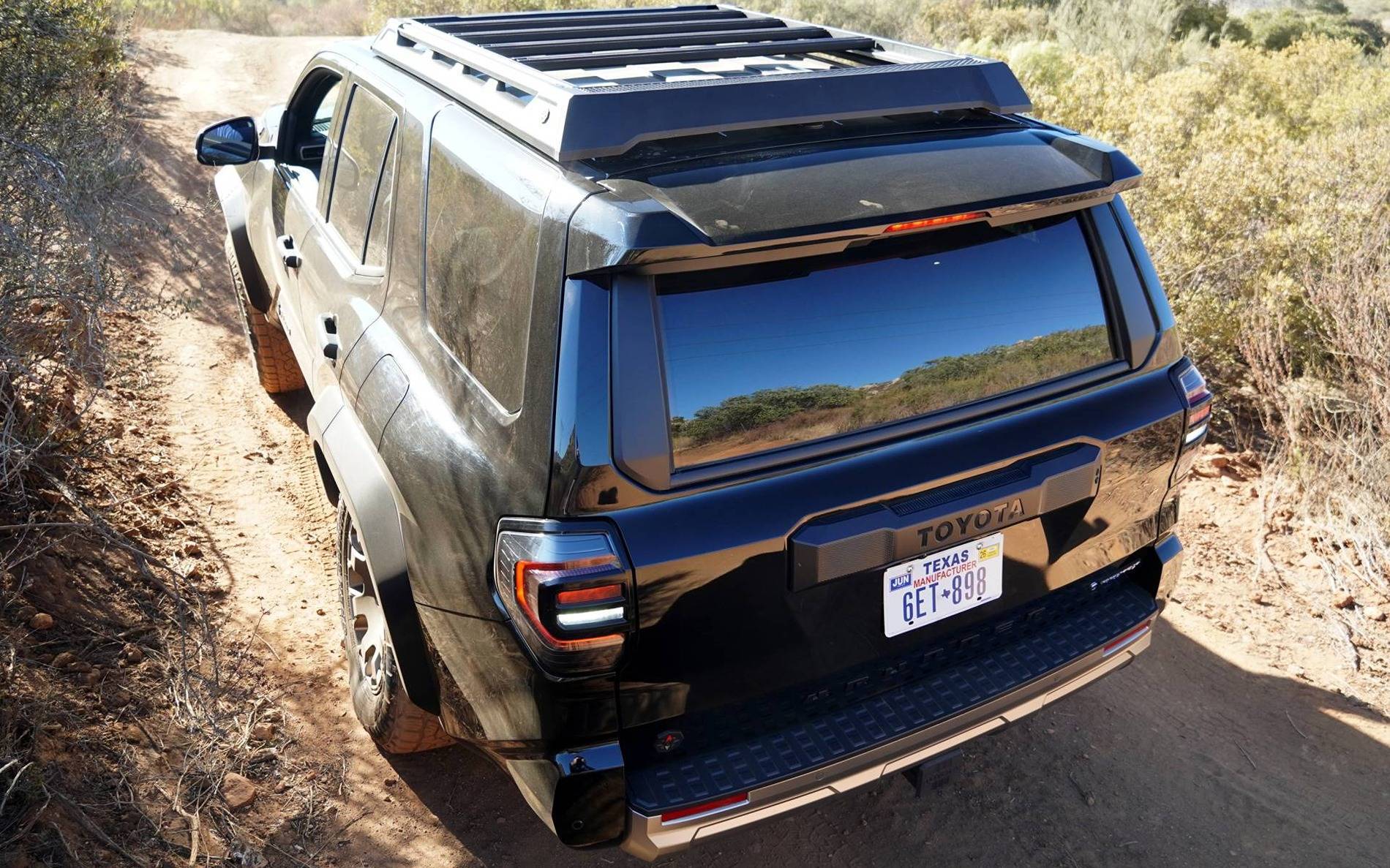 2025 4runner 6th gen BLACK Photos 4Runner 6th Gen (2025+) black-color-4runner-trailhunter-6th-gen-2025-3-
