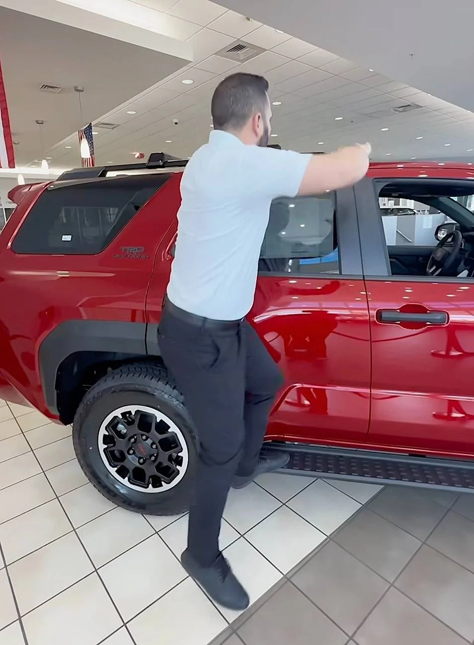 2025 4runner 6th gen Supersonic Red TRD Off-Road Premium 2025 4Runner 6th gen - first look Supersonic Red TRD Off-Road Premium 2025 4Runner 6th gen - first look 4