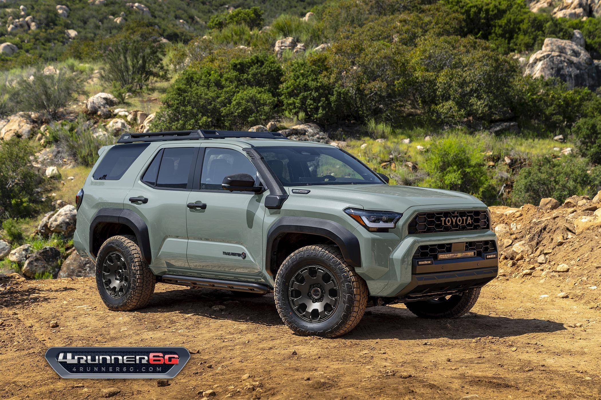 2025 4runner 6th gen 2026 4Runner New Colors - Which existing or new colors would you like? trailhunter-lunar-rock-front-