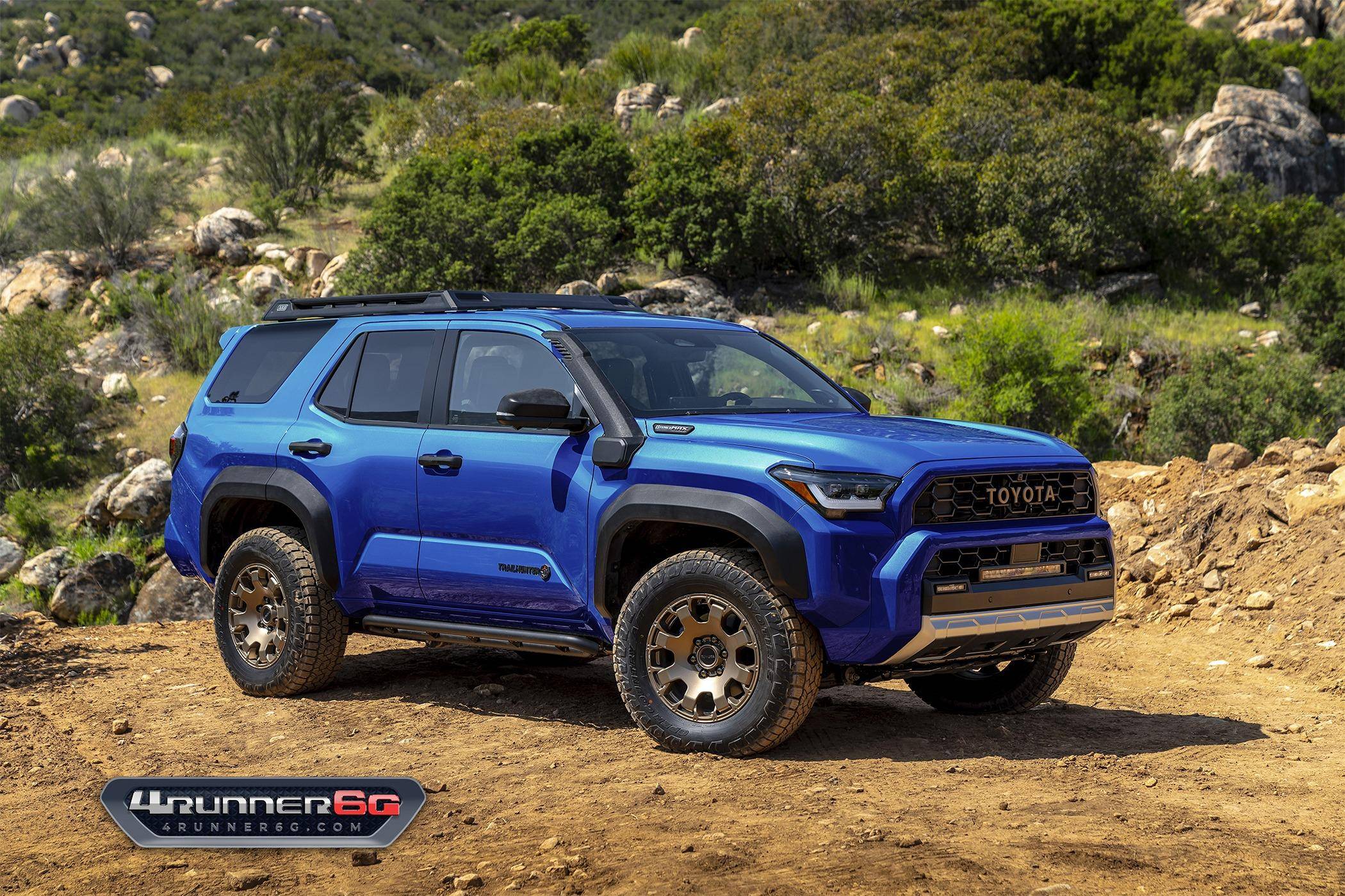 2025 4runner 6th gen 2026 4Runner New Colors - Which existing or new colors would you like? trailhunter-blue-crush-front-