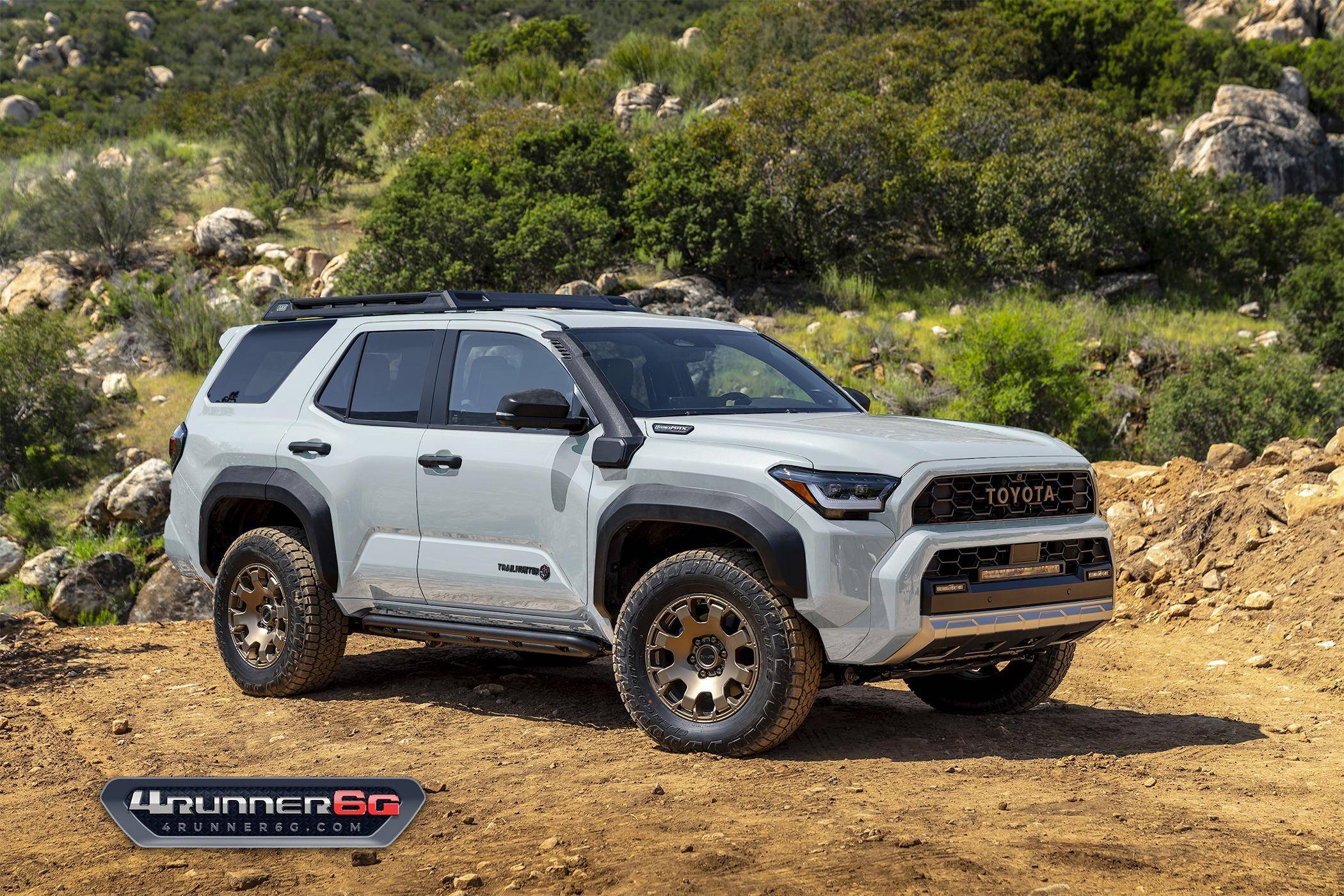 2025 4runner 6th gen 2026 4Runner New Colors - Which existing or new colors would you like? trailhunter-wind-chill-pearl-front-