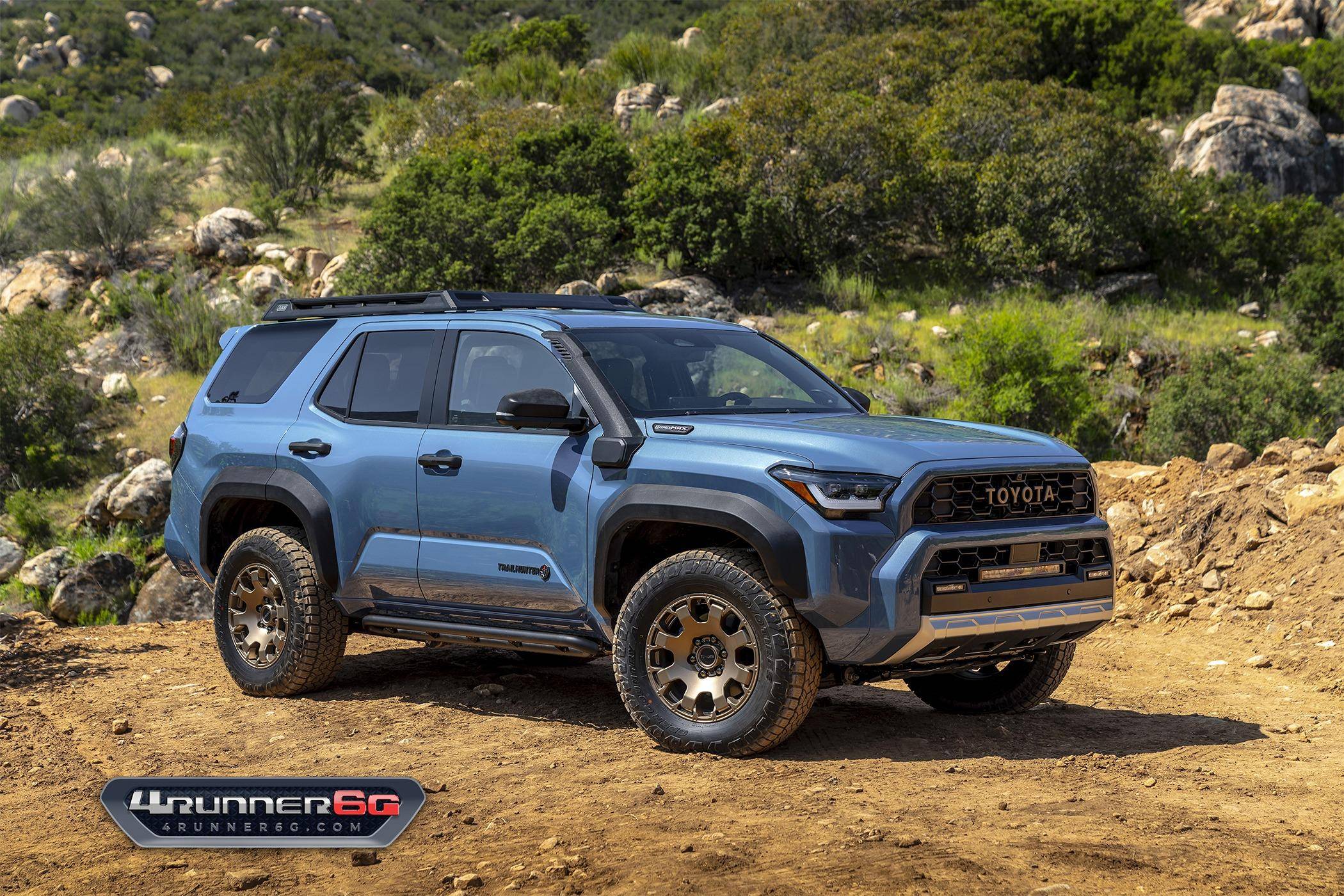 2025 4runner 6th gen 2026 4Runner New Colors - Which existing or new colors would you like? trailhunter-heritage-blue-front-