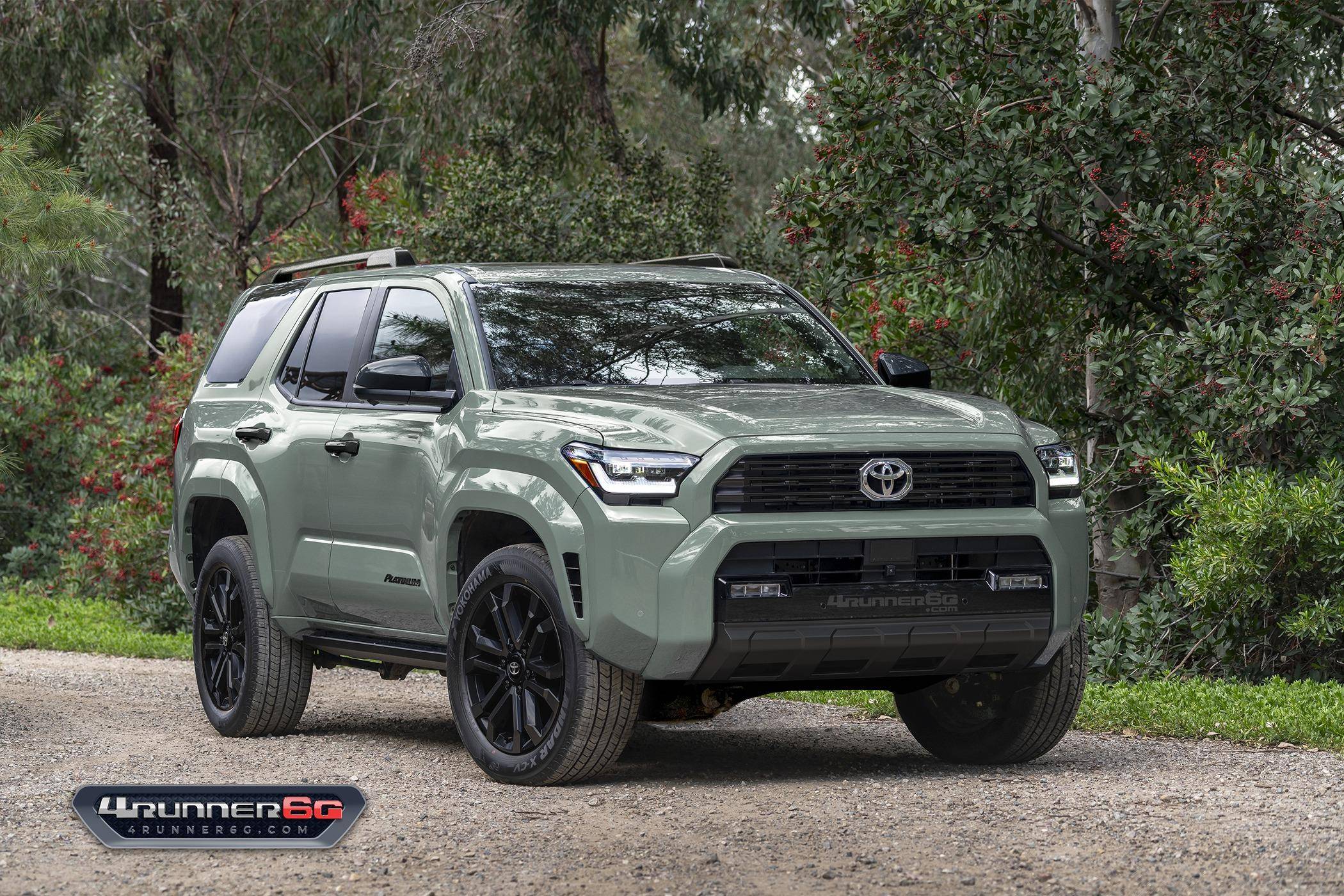 2025 4runner 6th gen 2026 4Runner New Colors - Which existing or new colors would you like? platinum-lunar-rock-front-