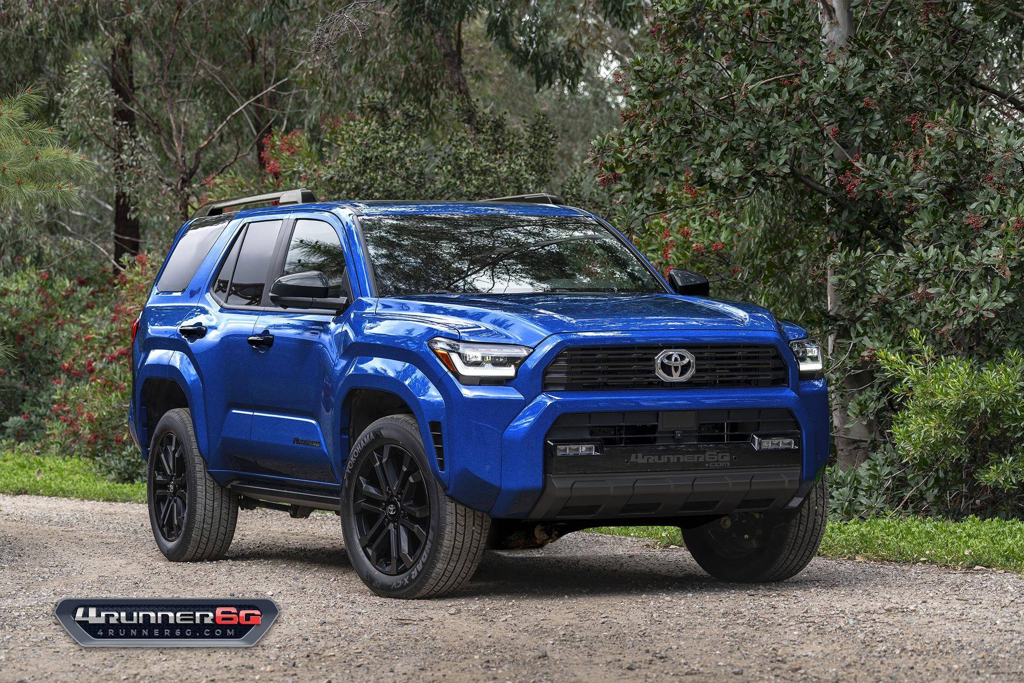 2025 4runner 6th gen 2026 4Runner New Colors - Which existing or new colors would you like? platinum-blue-crush-front-