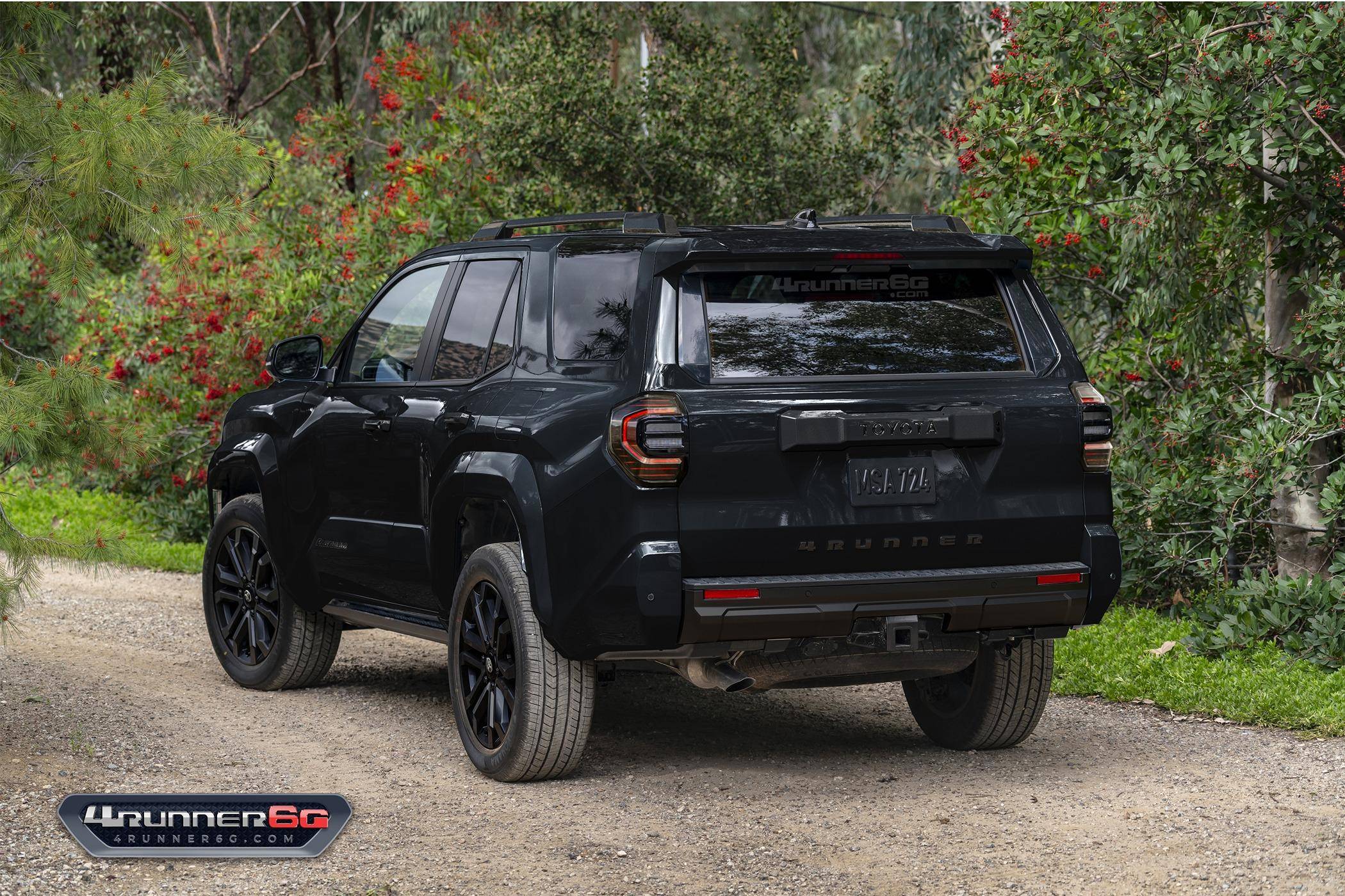 2025 4runner 6th gen 2026 4Runner New Colors - Which existing or new colors would you like? platinum-black-onyx-rear-