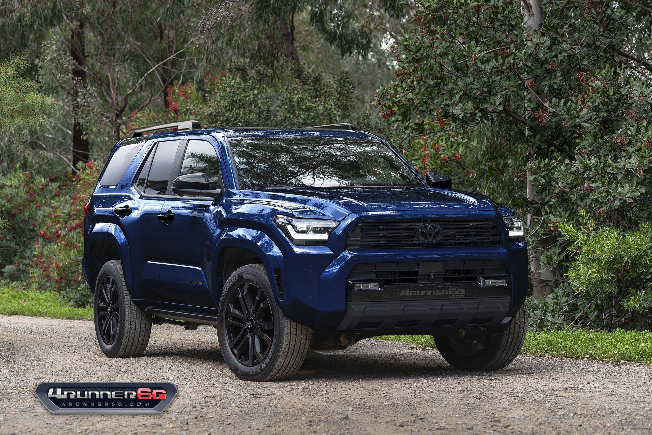 2025 4runner 6th gen 2026 4Runner New Colors - Which existing or new colors would you like? platinum-dark-blue-mica-front-