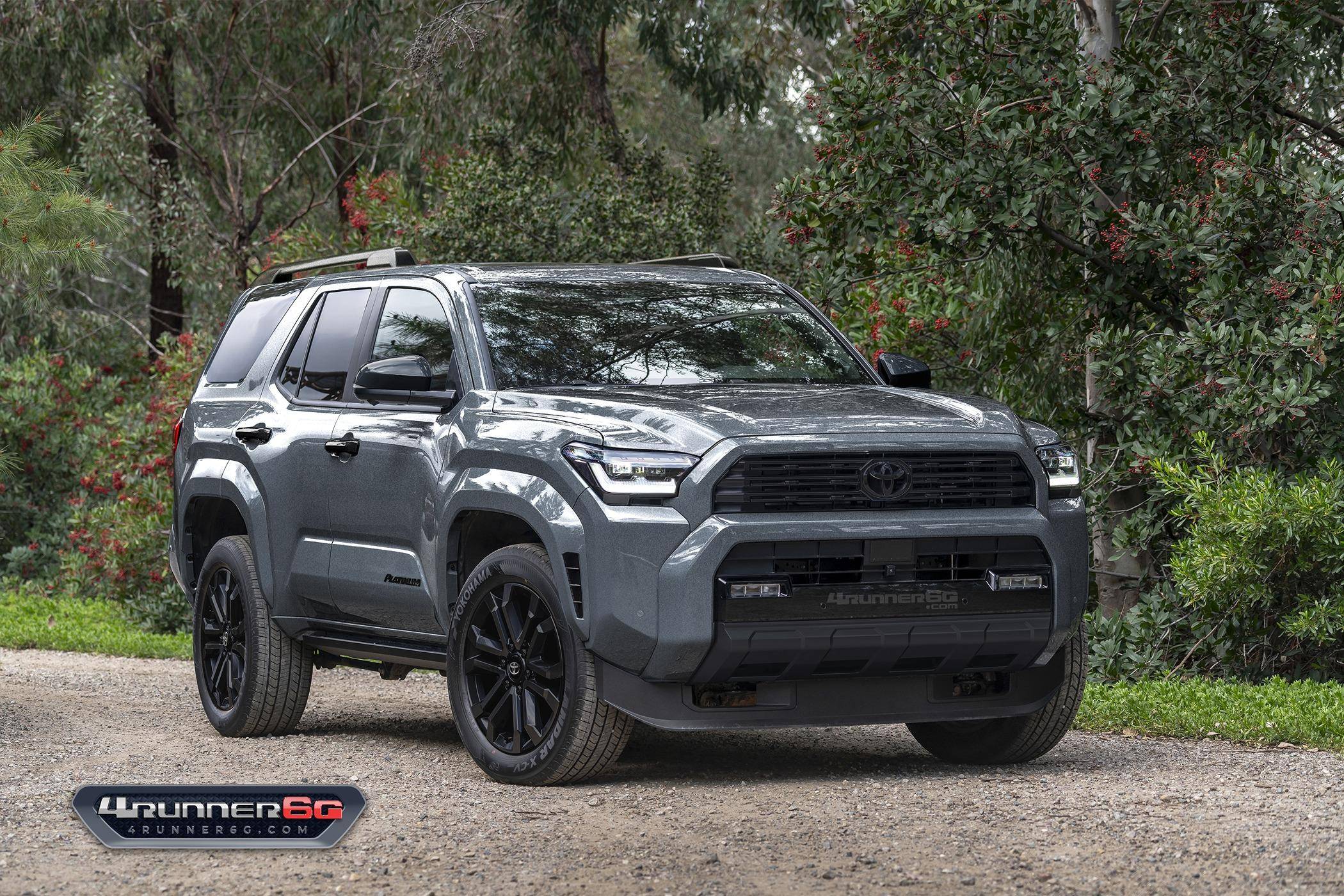 2025 4runner 6th gen 2026 4Runner New Colors - Which existing or new colors would you like? platinum-magnetic-grey-front-