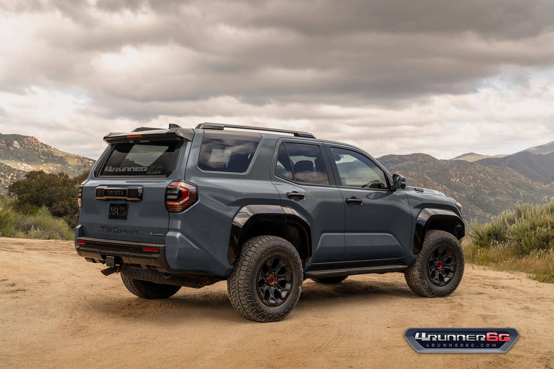 2025 4runner 6th gen 2026 4Runner New Colors - Which existing or new colors would you like? trdpro-underground-rear-