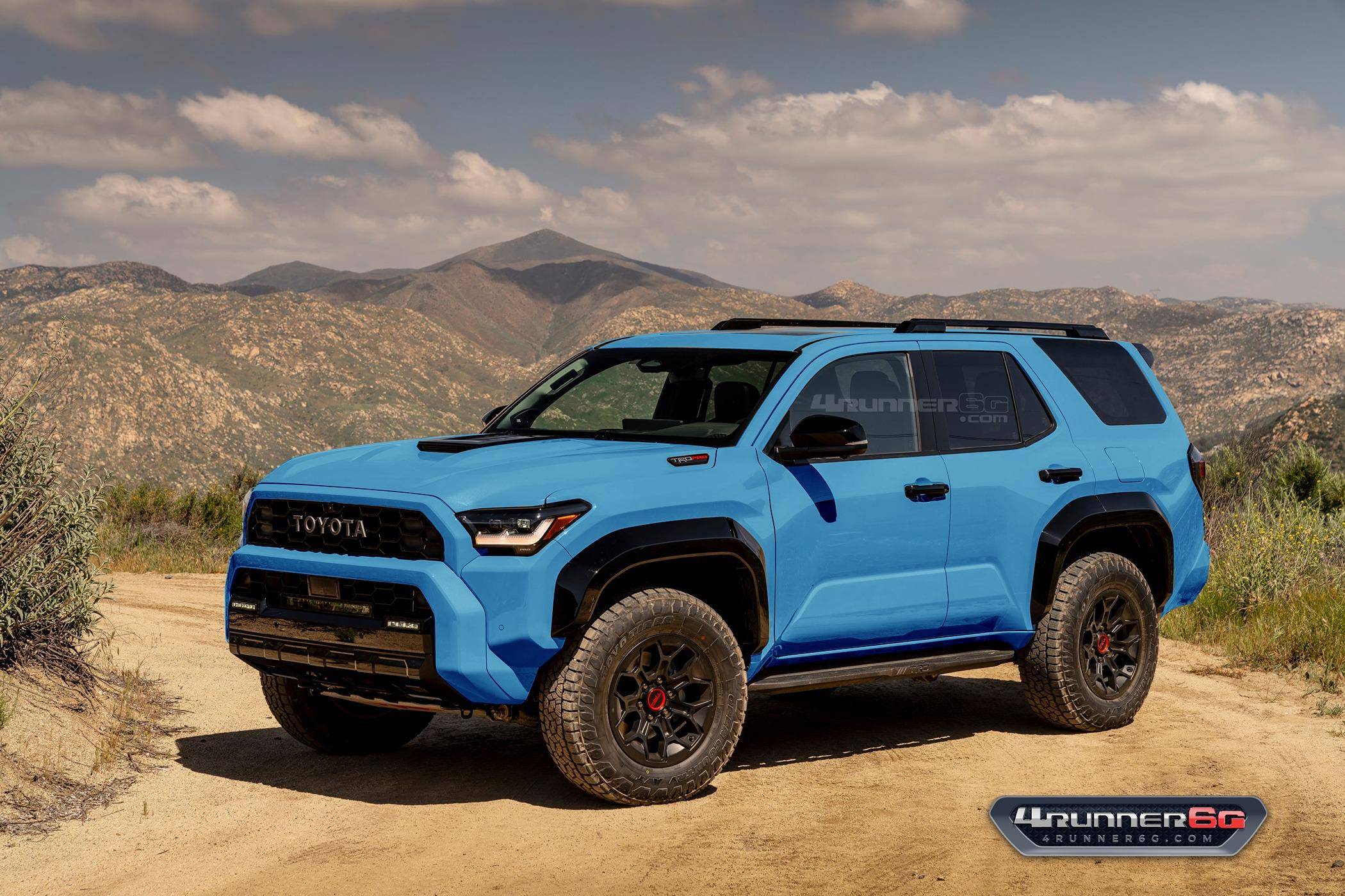 2025 4runner 6th gen 2026 4Runner New Colors - Which existing or new colors would you like? trdpro-voodoo-blue-front-