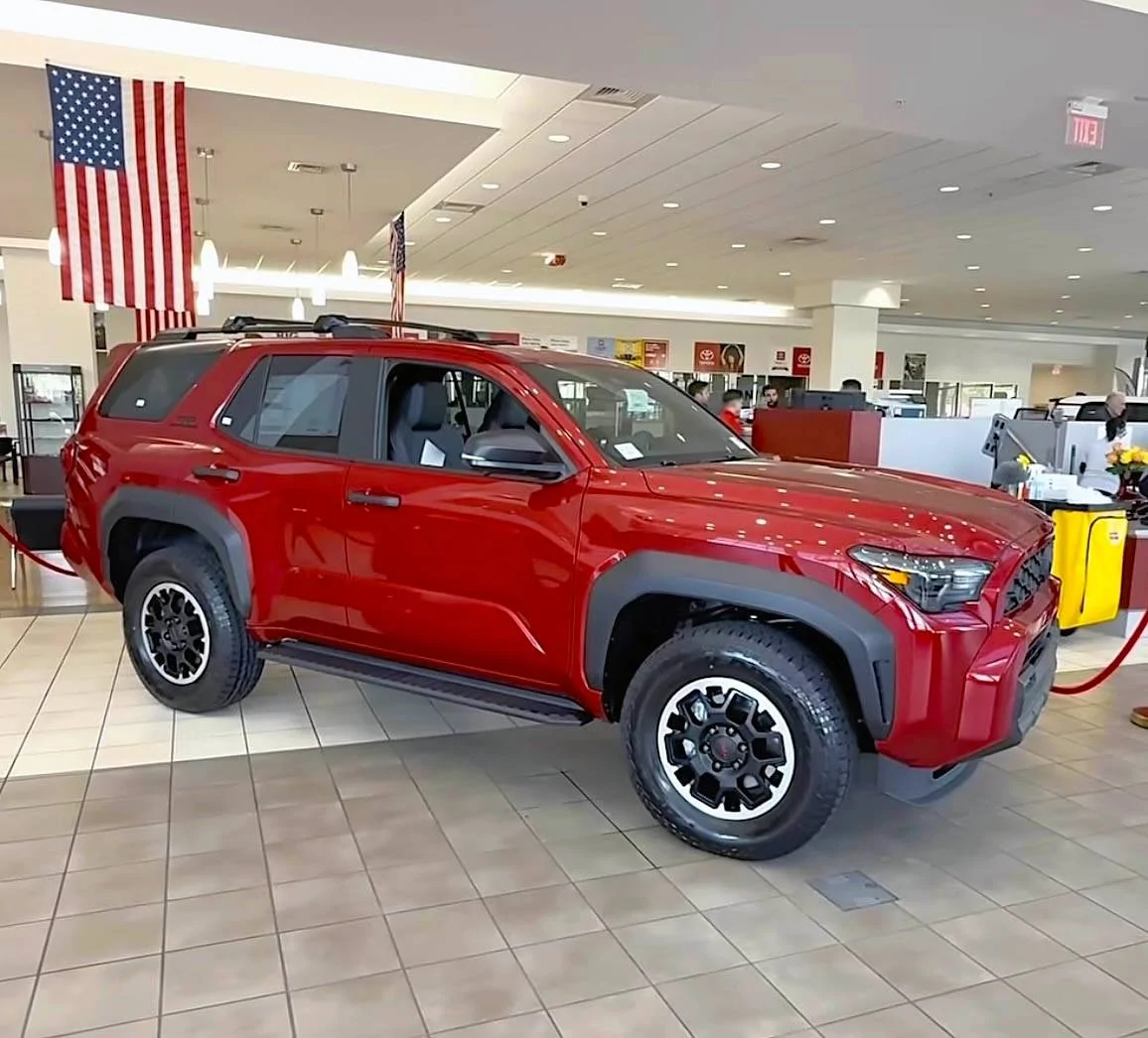 2025 4runner 6th gen Supersonic Red TRD Off-Road Premium 2025 4Runner 6th gen - first look Supersonic Red TRD Off-Road Premium 2025 4Runner 6th gen - first look 2