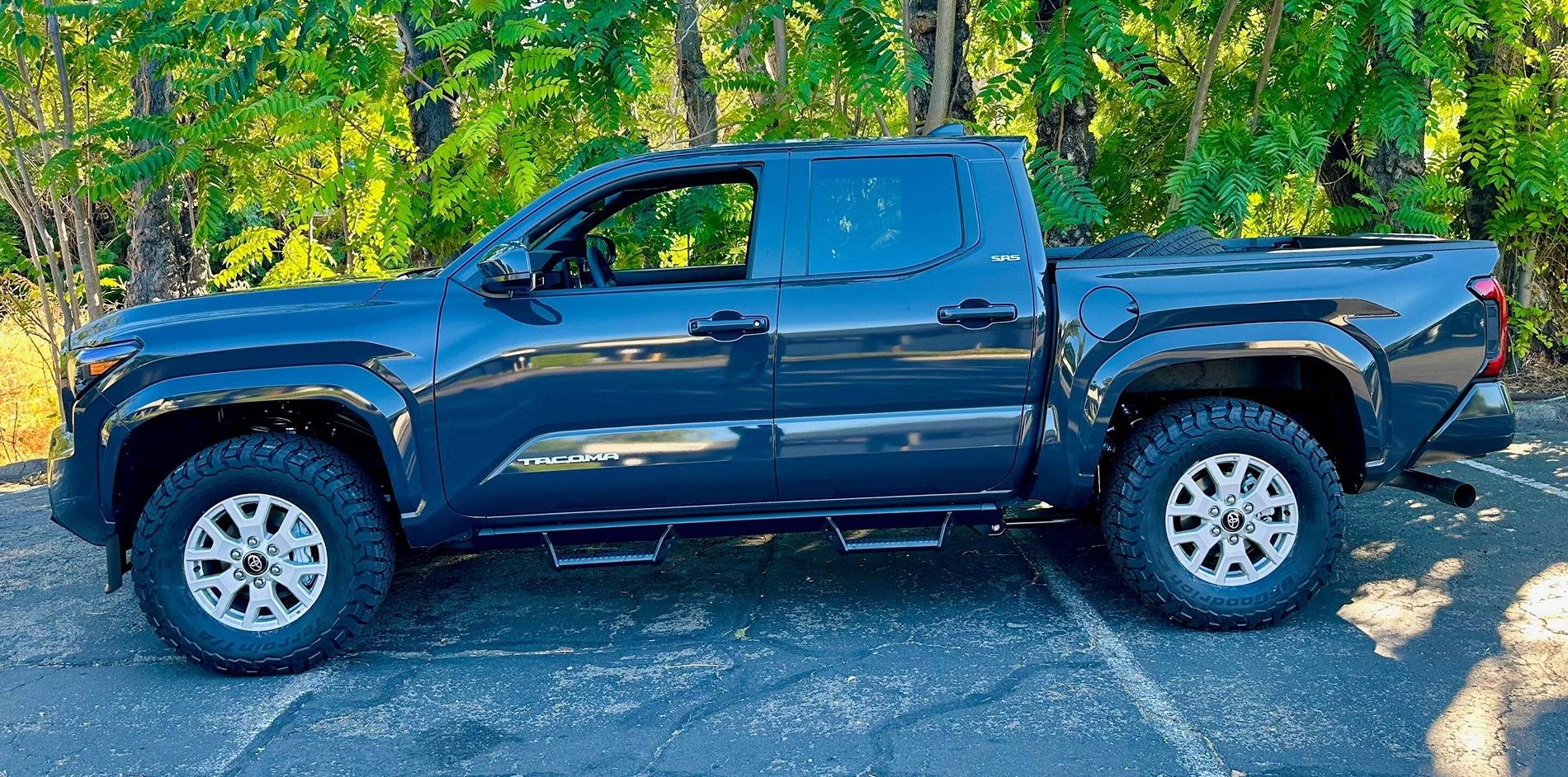 2025 4runner 6th gen Do SR5 wheels fit 33" tire (i.e. 285/70R17) or what's largest size? Do 2025 TRD Pro wheels fit without modifications? 33's 33%22 inch tires 285:70R17 KO3 tires on SR5 wheels 2