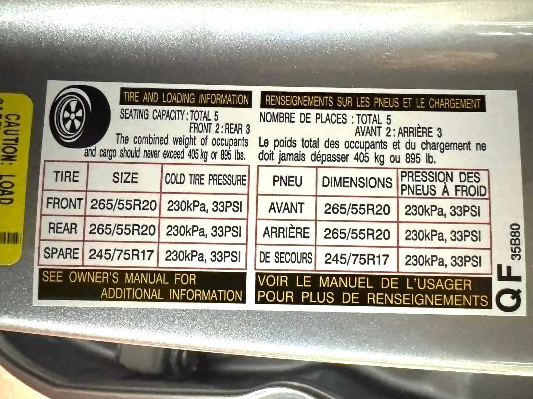 Payload sticker 2025 4Runner TRD Sport 6th Gen.webp