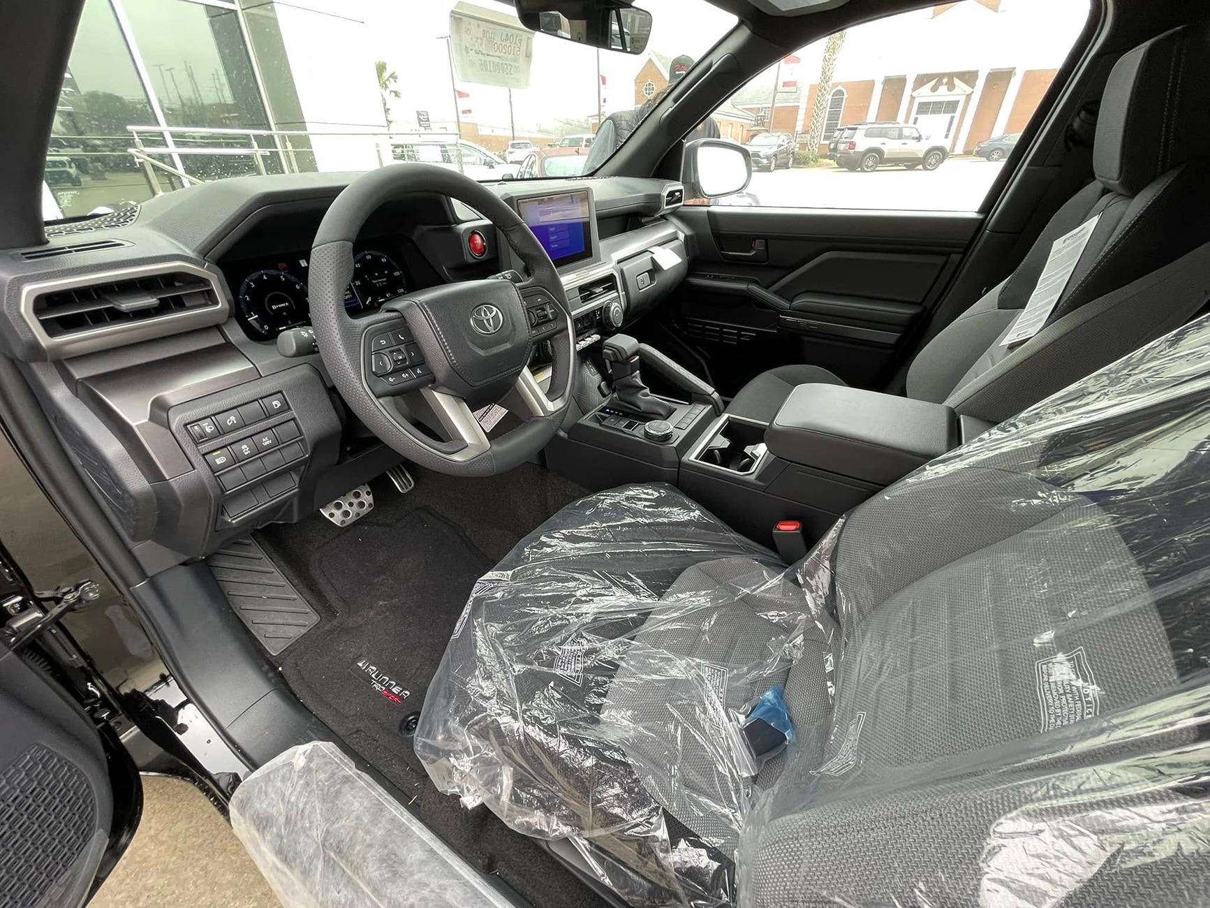 2025 4runner 6th gen BLACK Photos 4Runner 6th Gen (2025+) TRD Sport non-premium interior boulder-black 2025 4runner 6th gen 6