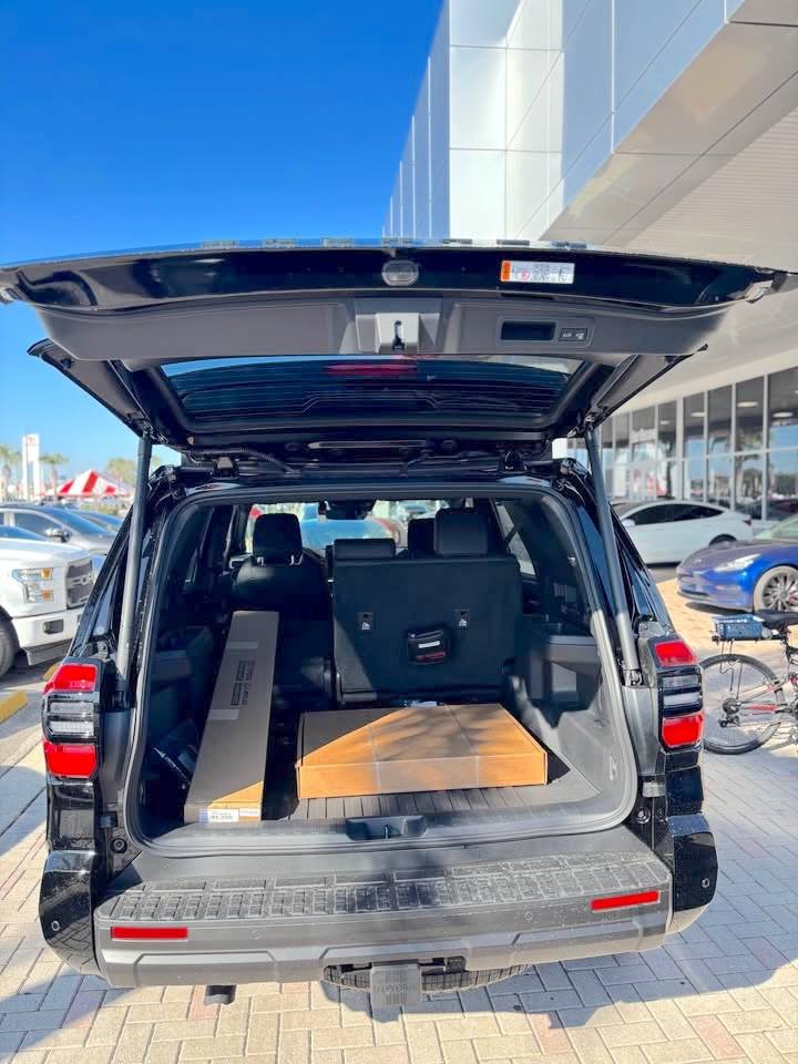 2025 4runner 6th gen Black TRD Off-Road Premium w/ Softex Interior (2025 4Runner 6th gen) first look Black interior softex seats TRD Off-Road Premium 2025 4runner 6th gen  9