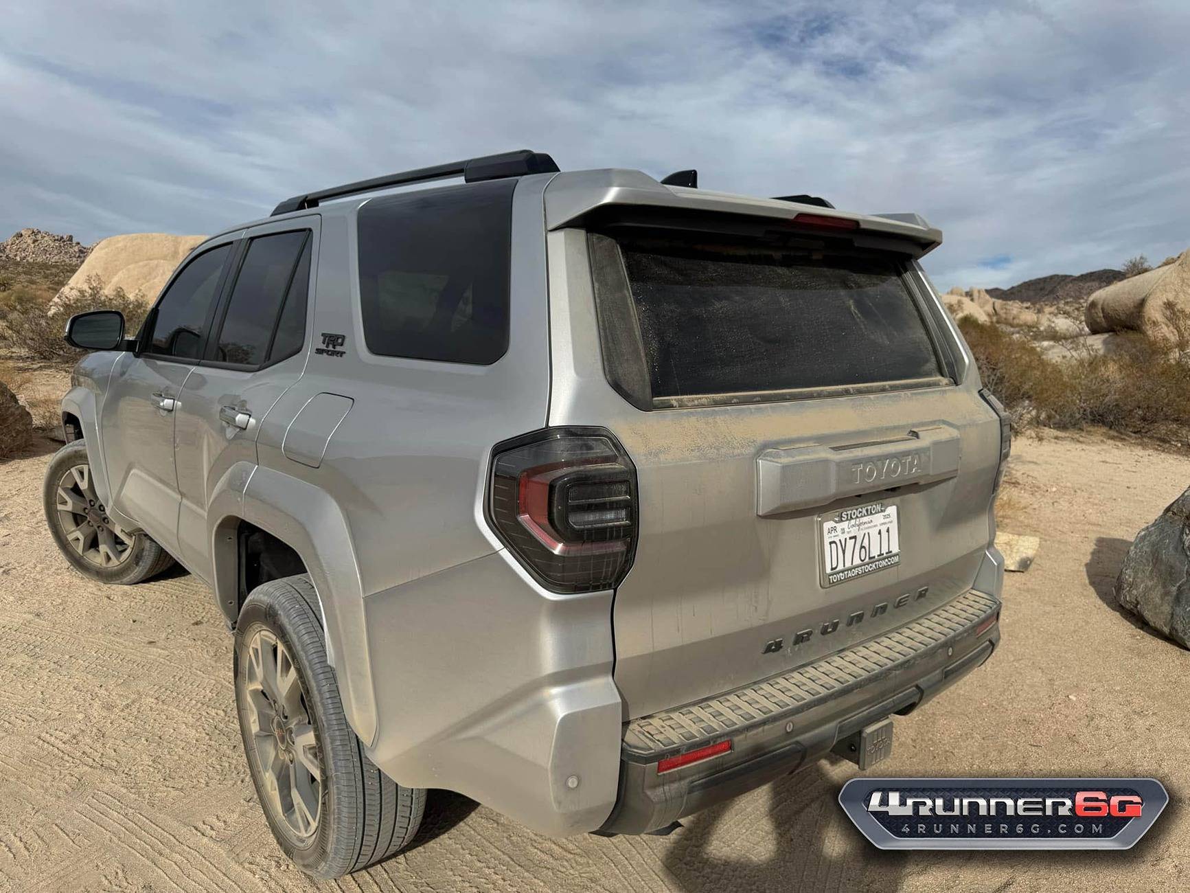 2025 4runner 6th gen CUTTING EDGE (Silver) Photos 4Runner 6th Gen (2025+) Silver Cutting Edge TRD Sport camping 2025 4runner 6th gen 3