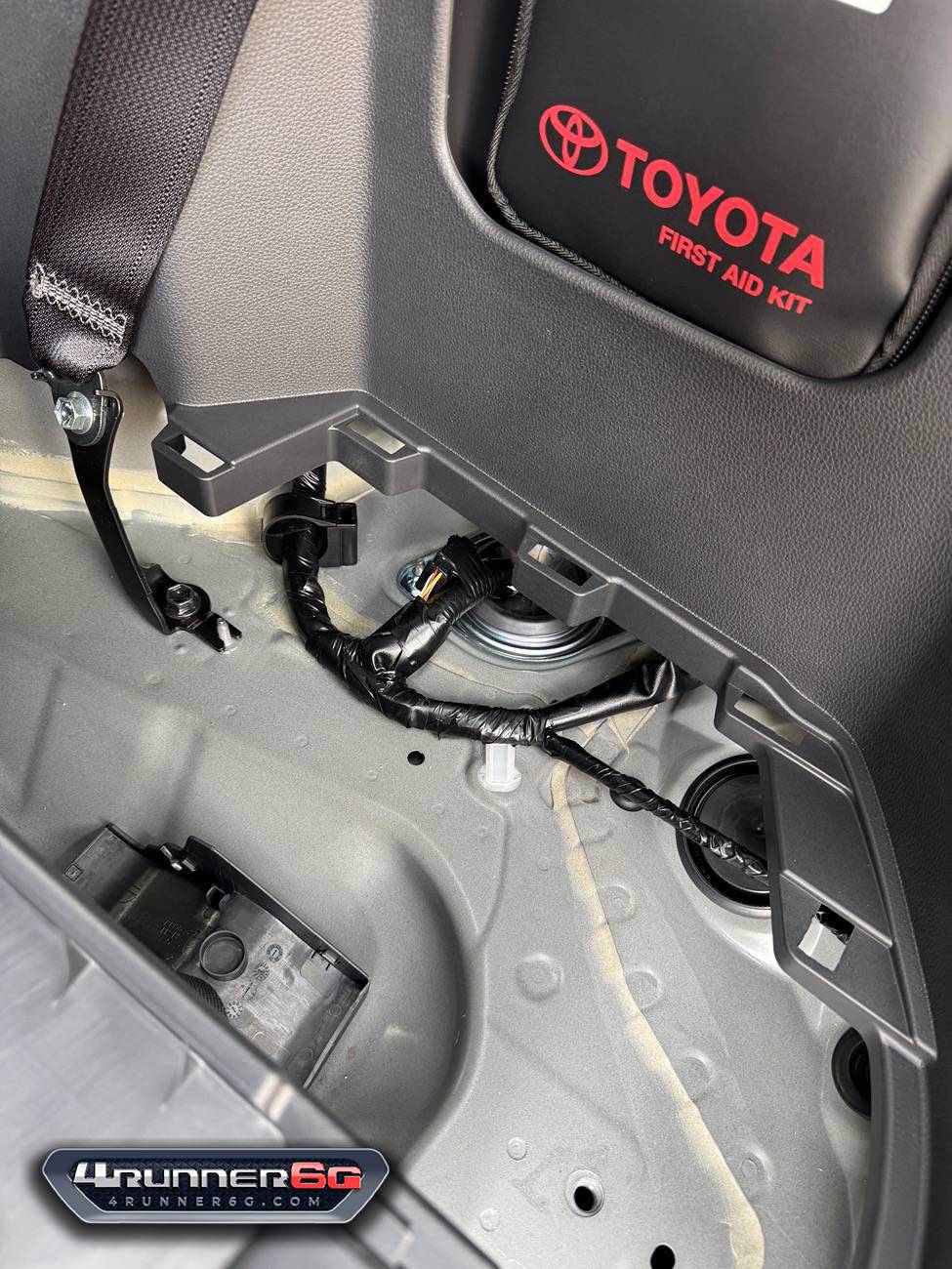 2025 4runner 6th gen Seats removal (1st, 2nd, 3rd row) from 2025 4runner 6th gen - photos IMG_0967