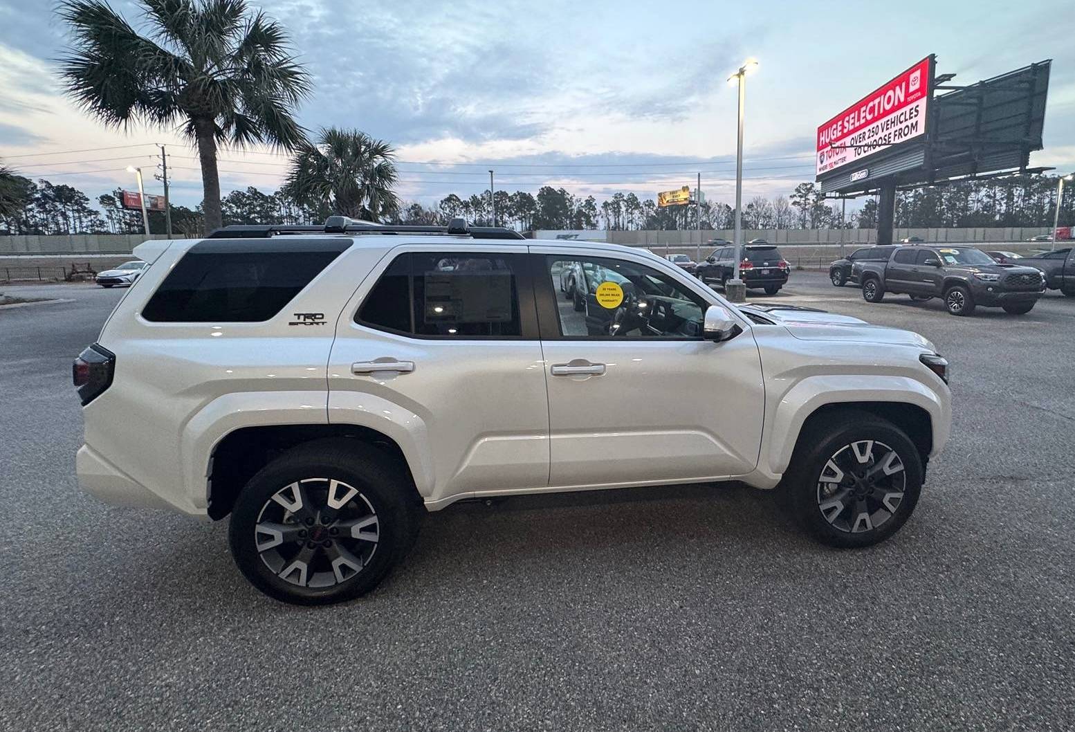 2025 4runner 6th gen Test drive: TRD Sport report / impressions windchill pearl white 2025 4runner limited