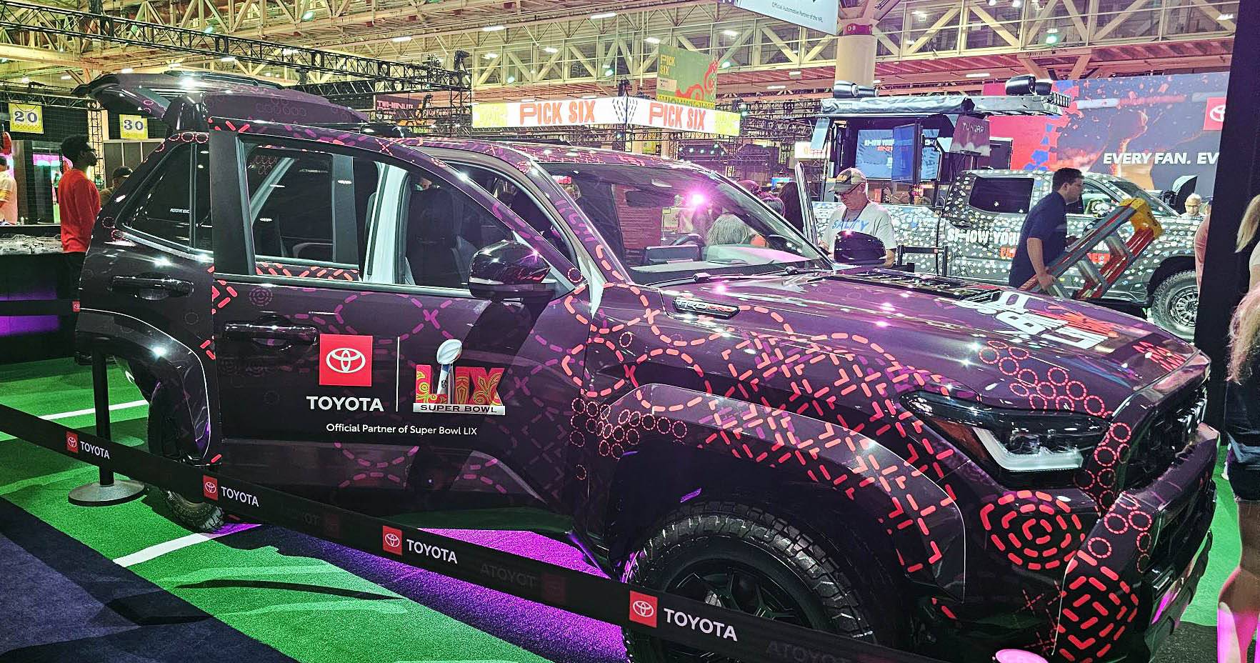 2025 4runner 6th gen Wrapped 2025 4Runner TRD Pro @ New Orleans Super Bowl Experience Wrapped 2025 4Runner TRD Pro @ New Orleans Super Bowl Experience 5