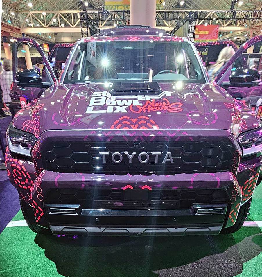 2025 4runner 6th gen Wrapped 2025 4Runner TRD Pro @ New Orleans Super Bowl Experience Wrapped 2025 4Runner TRD Pro @ New Orleans Super Bowl Experience 2