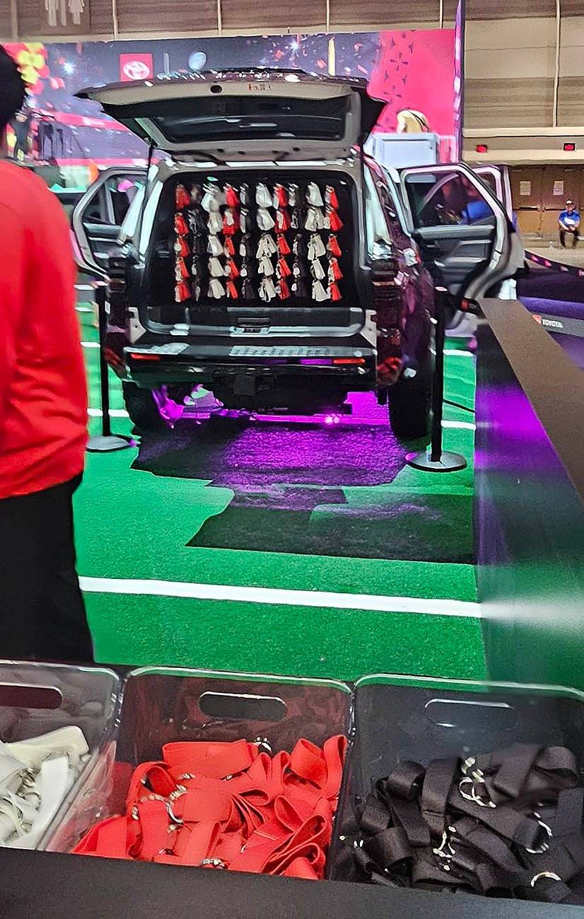 2025 4runner 6th gen Wrapped 2025 4Runner TRD Pro @ New Orleans Super Bowl Experience Wrapped 2025 4Runner TRD Pro @ New Orleans Super Bowl Experience 3