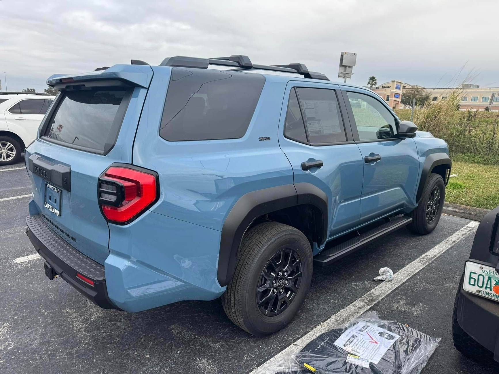 2025 4runner 6th gen HERITAGE BLUE Photos 4Runner 6th Gen (2025+) Heritage Blue SR5 2025 4runner 6th gen 2
