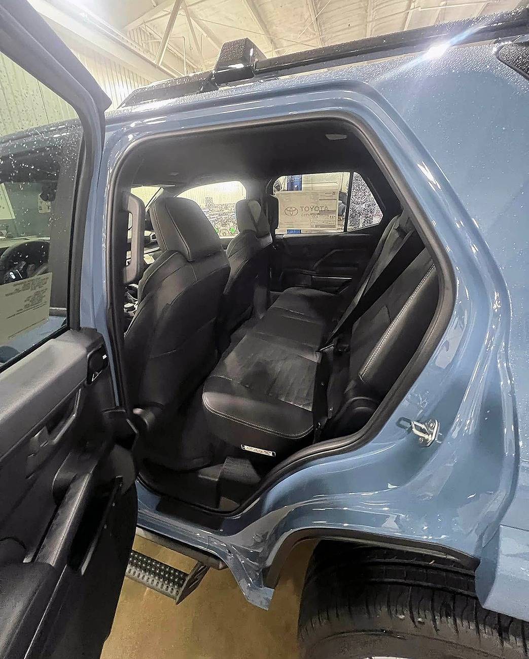 2025 4runner 6th gen HERITAGE BLUE Photos 4Runner 6th Gen (2025+) Black Interior of TRD Sport Premium 2025 4Runner 6th Gen 4