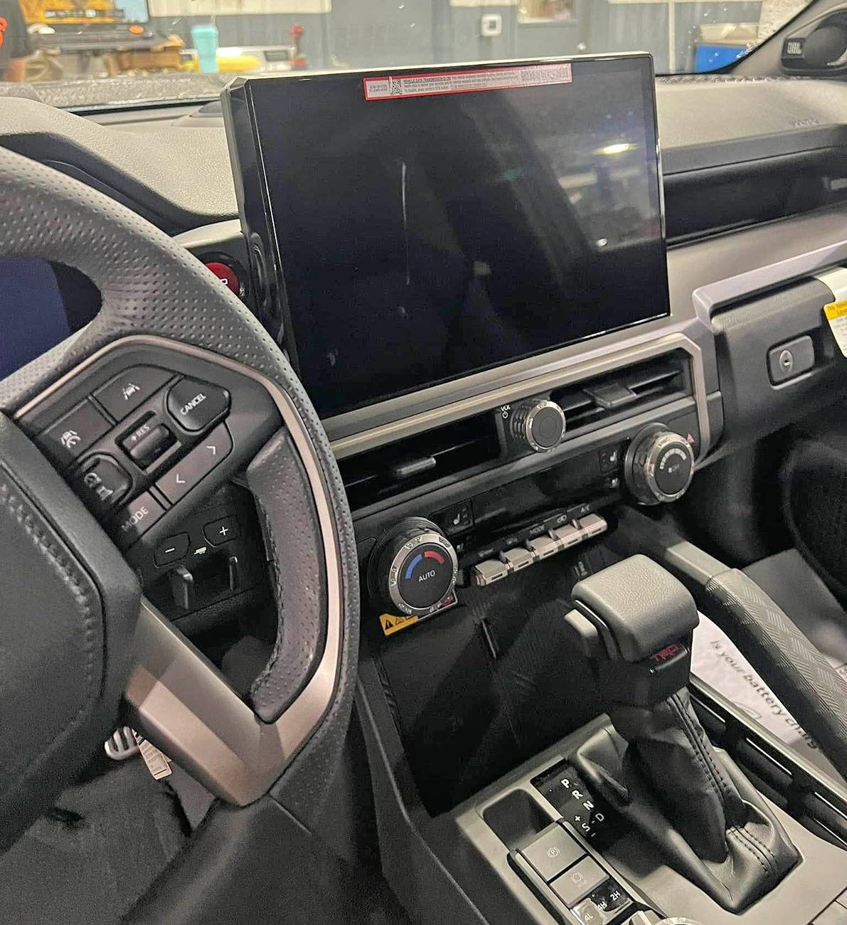 2025 4runner 6th gen HERITAGE BLUE Photos 4Runner 6th Gen (2025+) Black Interior of TRD Sport Premium 2025 4Runner 6th Gen 2