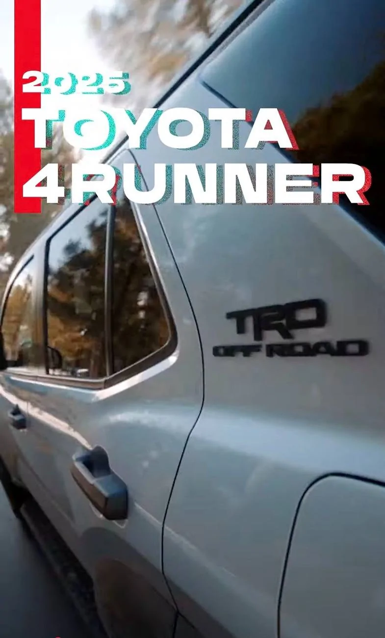 2025 4runner 6th gen First Toyota ad featuring 2025 4Runner: "Toyota Presents Turn Up🏔️⛷️🏂" tv ad commercial 2025 4runner 6th gen toyota ad 2