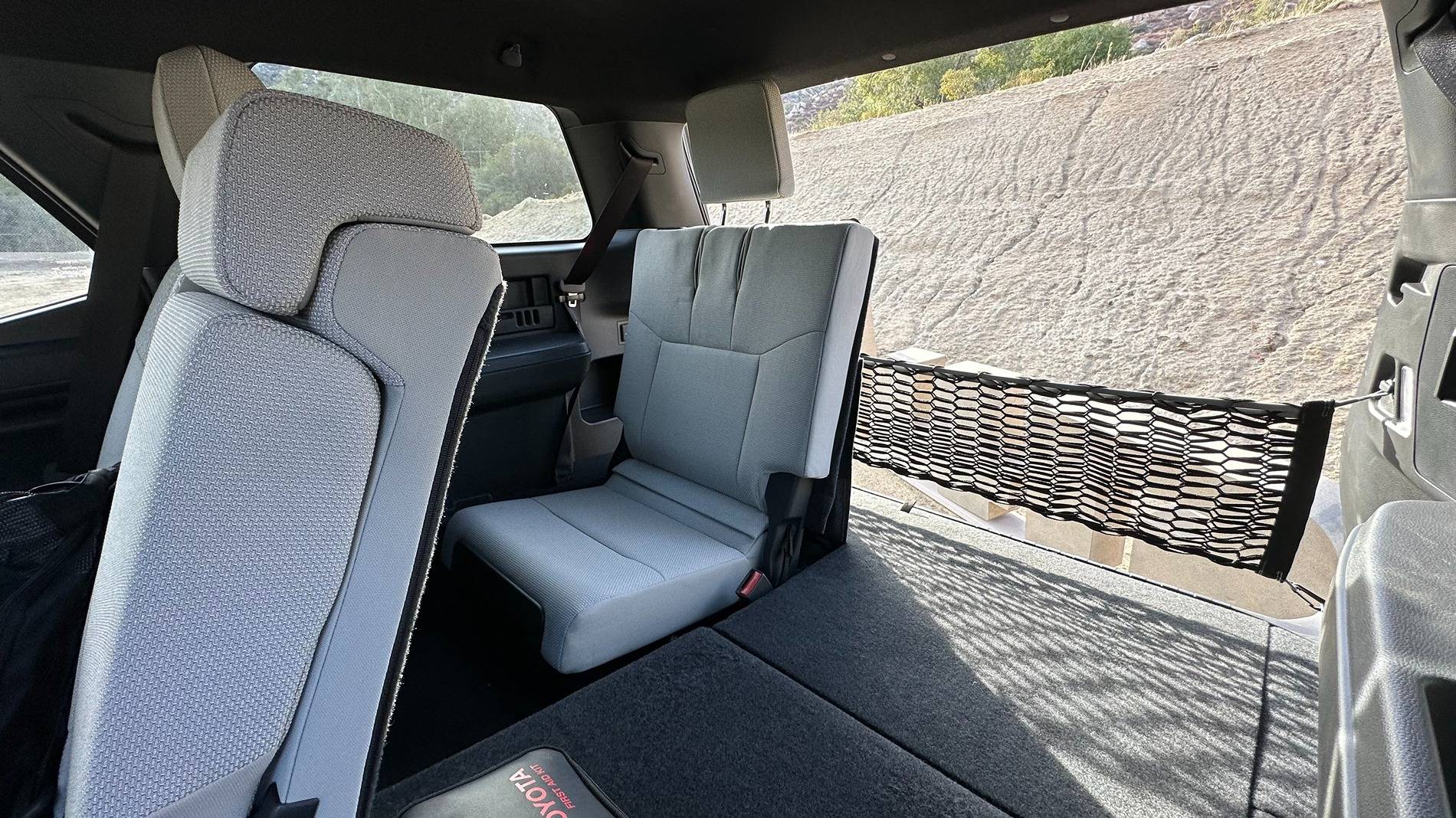 2025 4runner 6th gen Interior: BOULDER (FULL) - photos Boulder Interior 3rd row seats SR5 2025 4Runner 6th gen 1