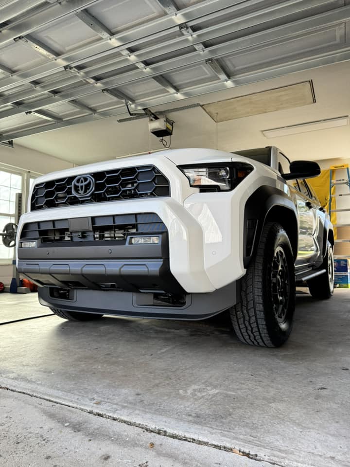 2025 4runner 6th gen Air Dam Removed - Before & After on delivered 2025 4Runners Air Dam Removed - Before & After on delivered 2025 4Runners 3
