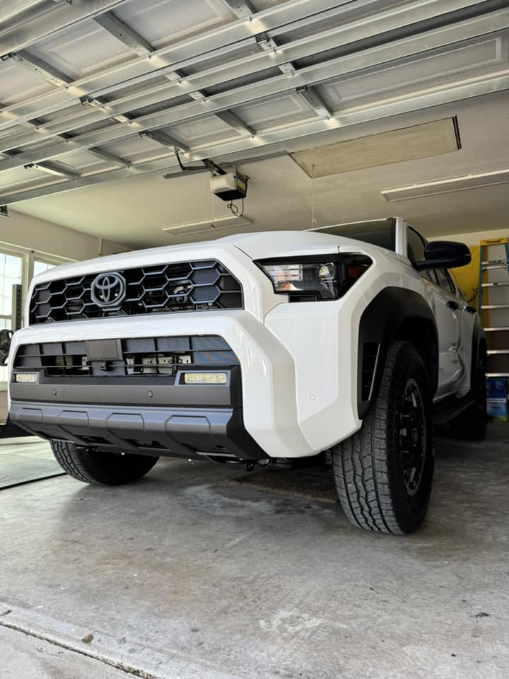 2025 4runner 6th gen Air Dam Removed - Before & After on delivered 2025 4Runners Air Dam Removed - Before & After on delivered 2025 4Runners 2