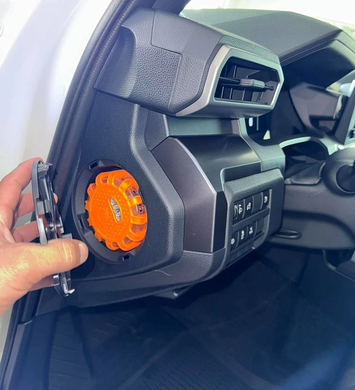 2025 4runner 6th gen Emergency Flare Light perfect fit in Dash Side Secret Hidden Compartment Emergency Flare Led Light perfect fit for Dash Side Secret Hidden Compartment